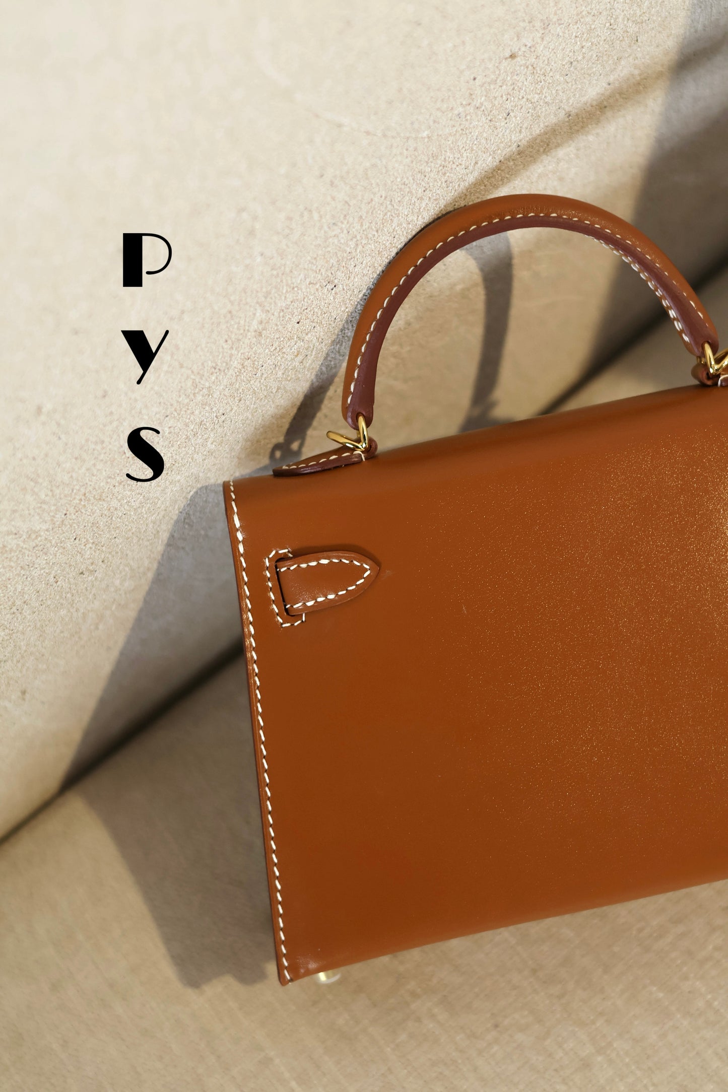 Mini kelly Box leather
