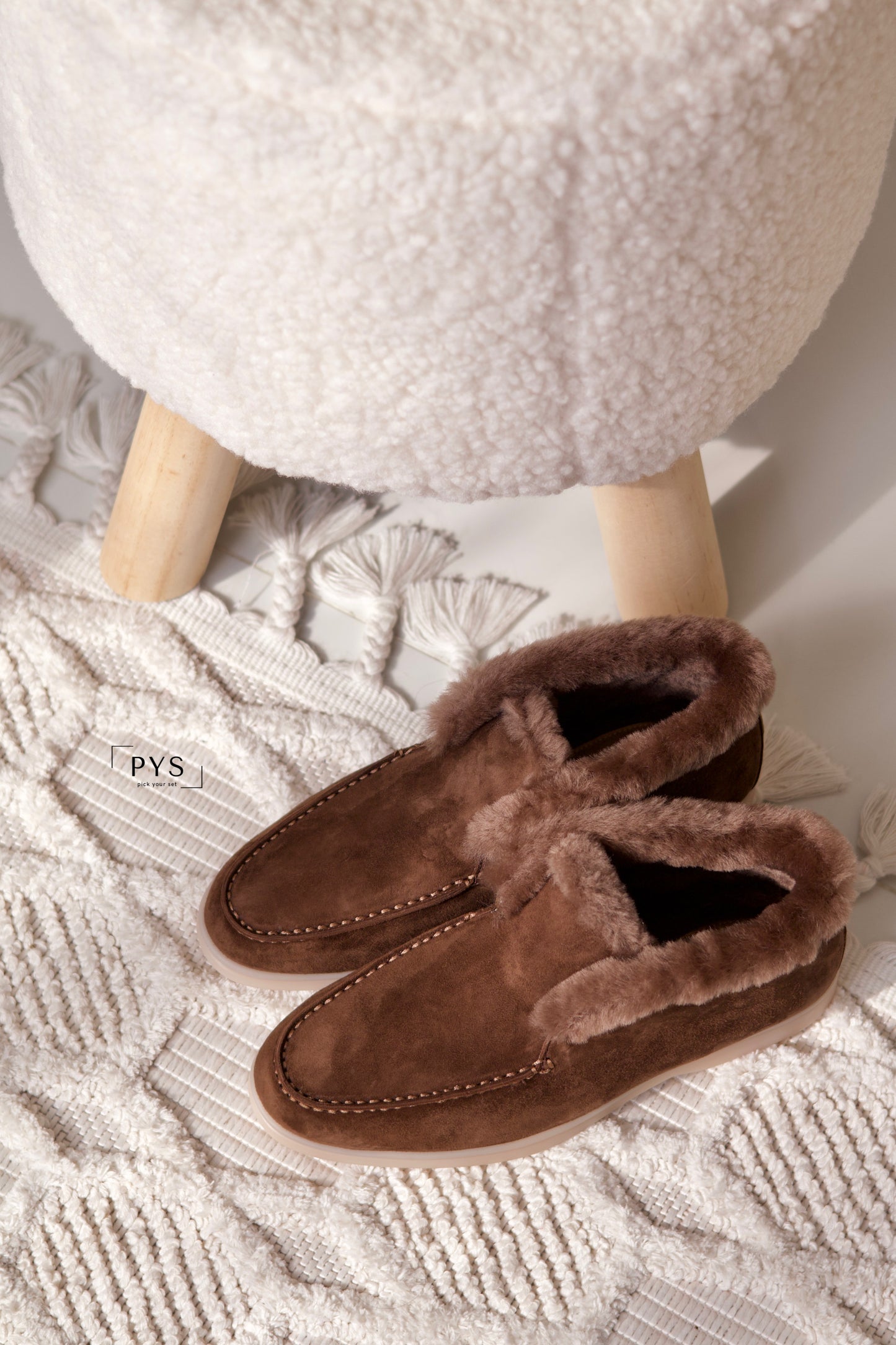 Open Walk Ankle Boot fur