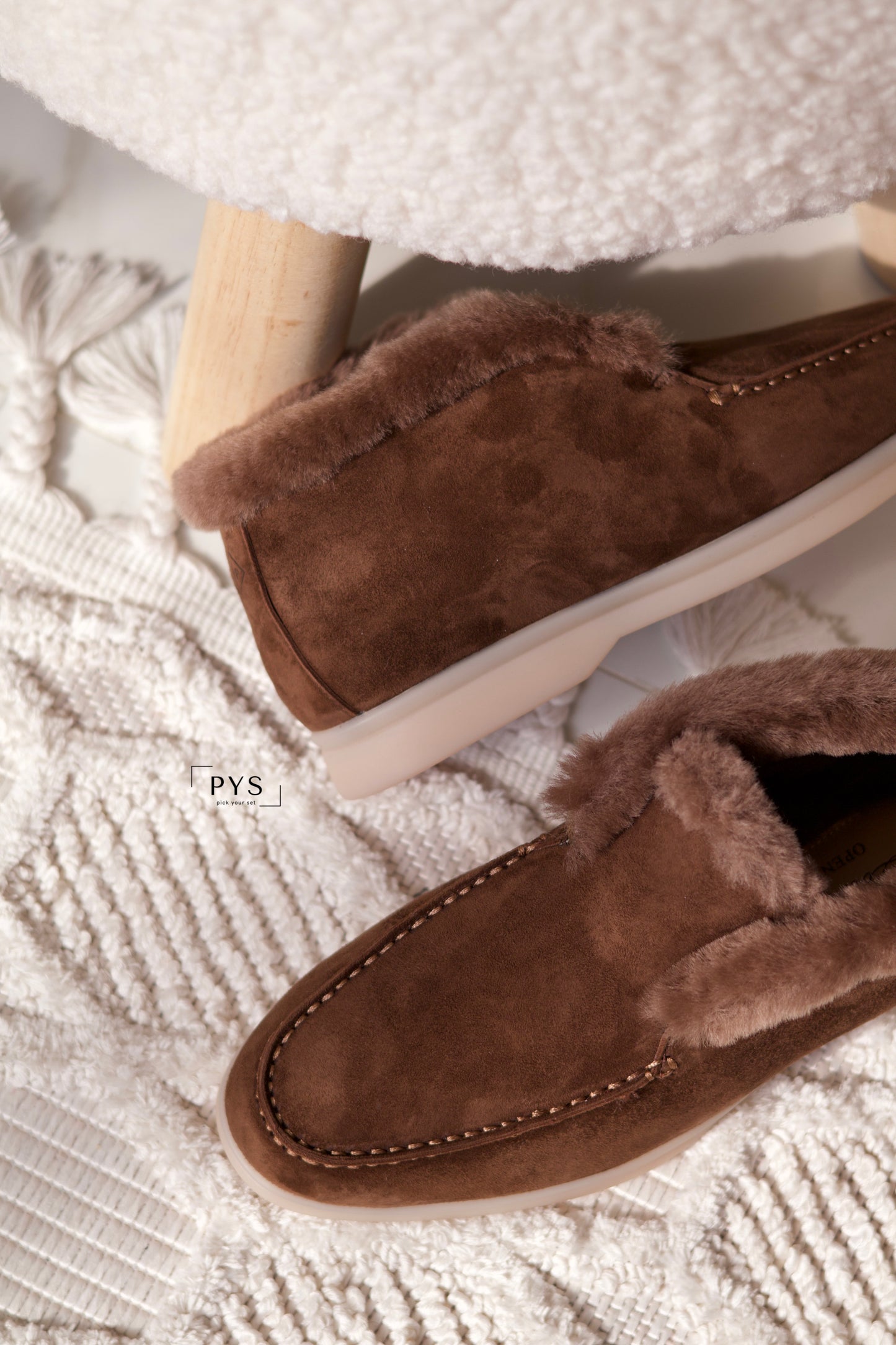 Open Walk Ankle Boot fur