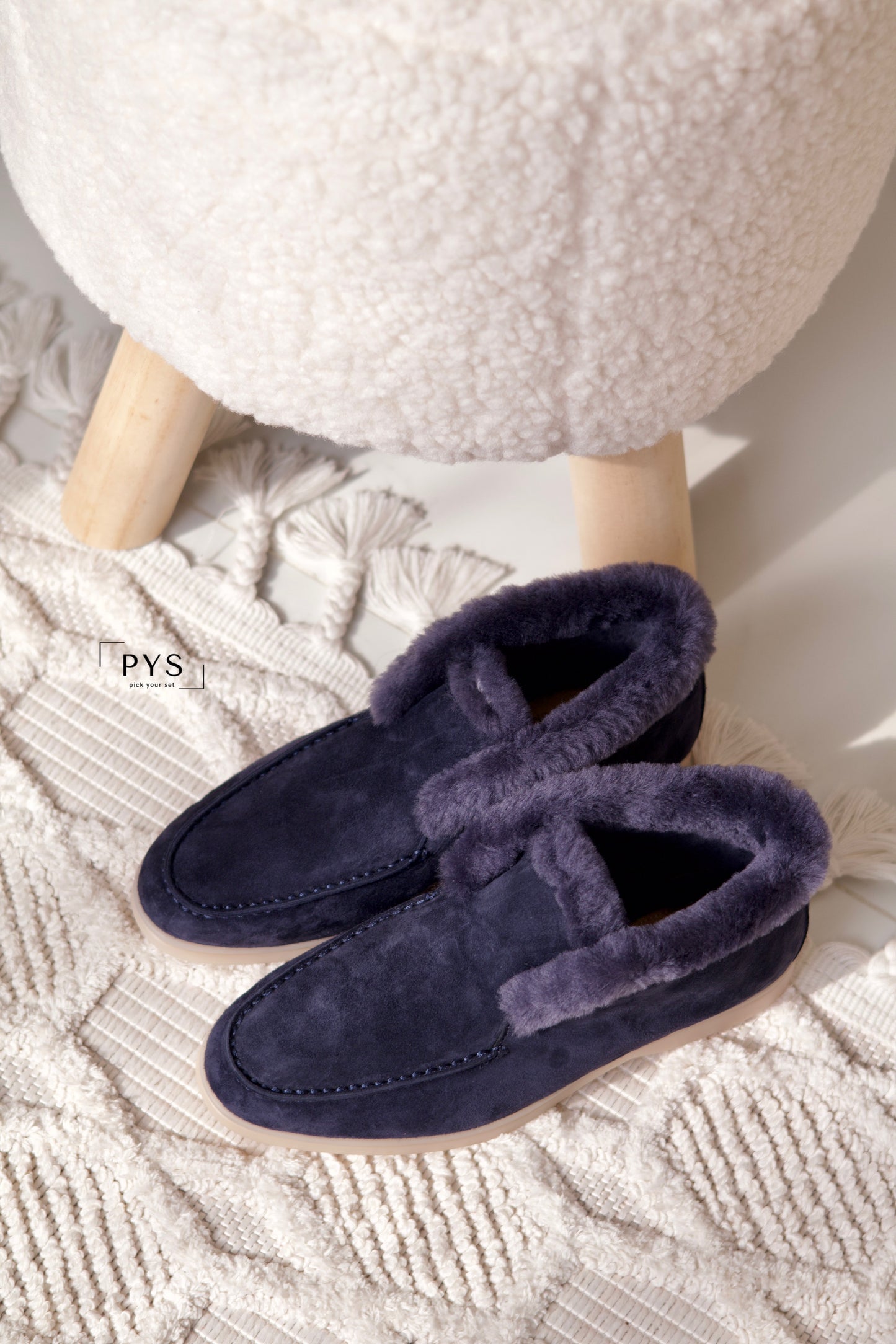 Open Walk Ankle Boot fur