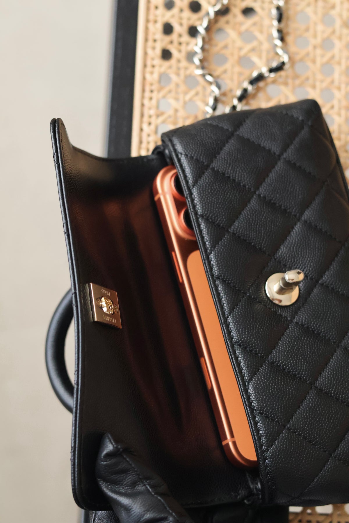 Coco Handle East West Clutch