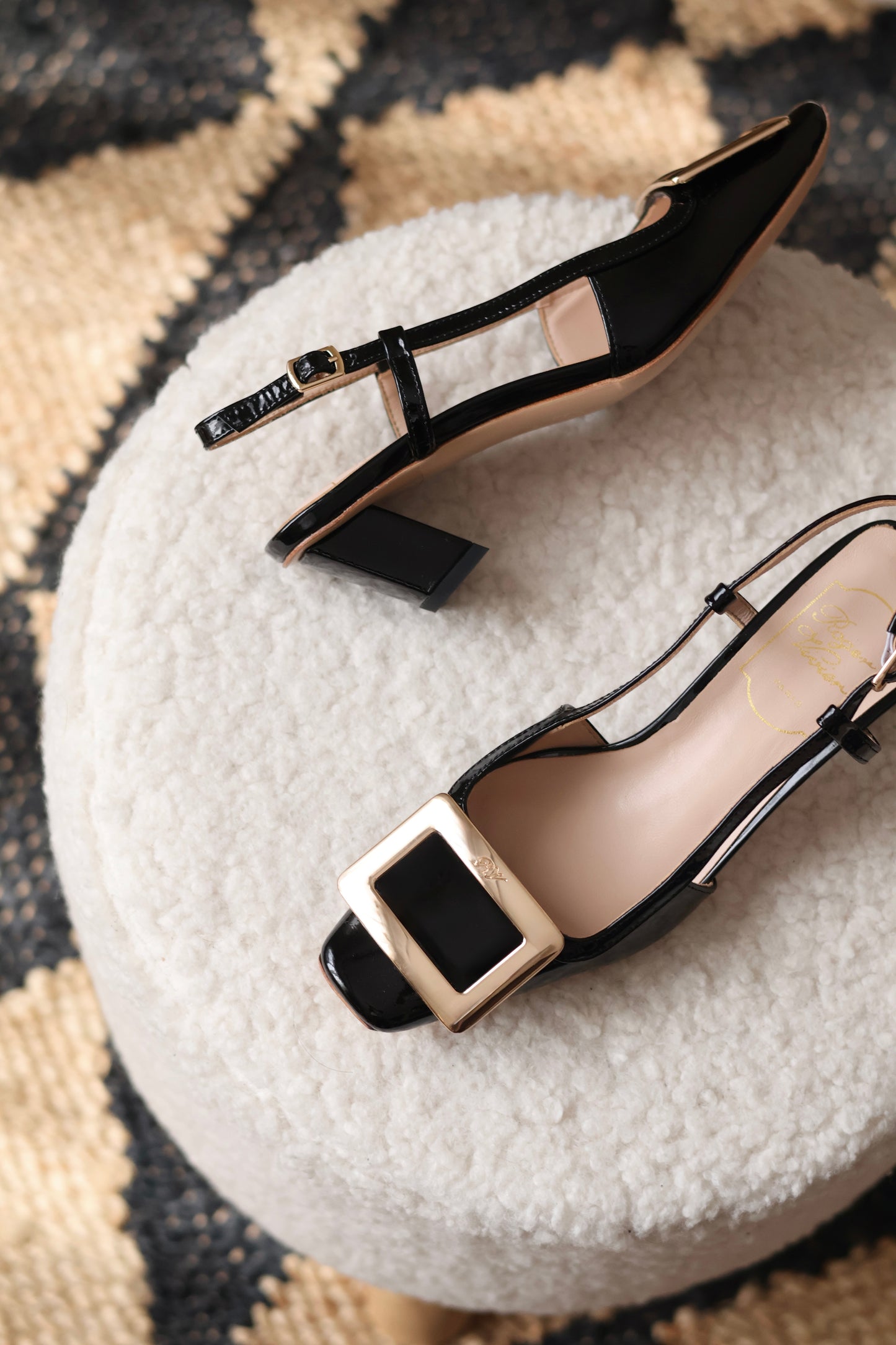 Belle Vivier slingback pumps
