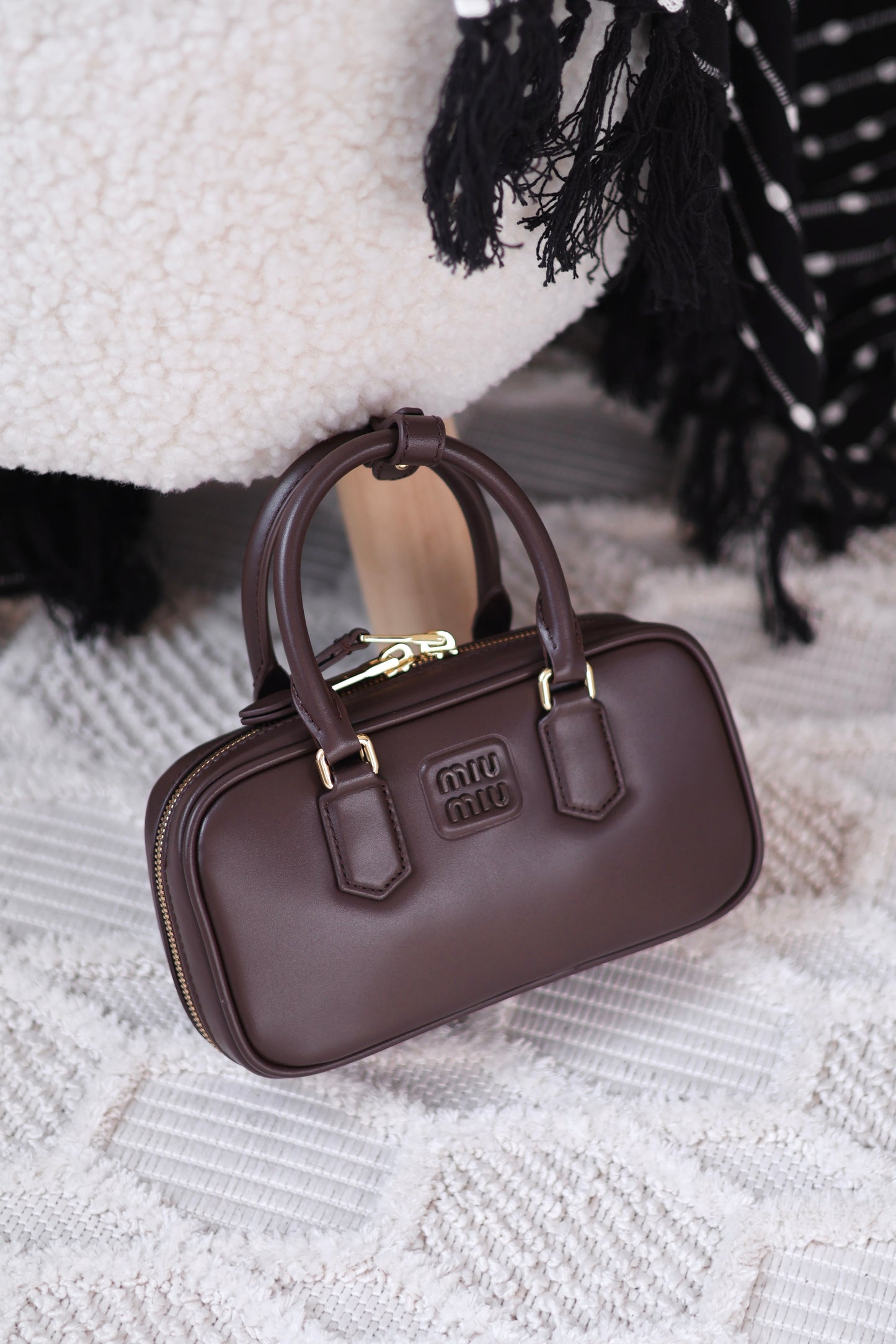 Arcadie leather bag