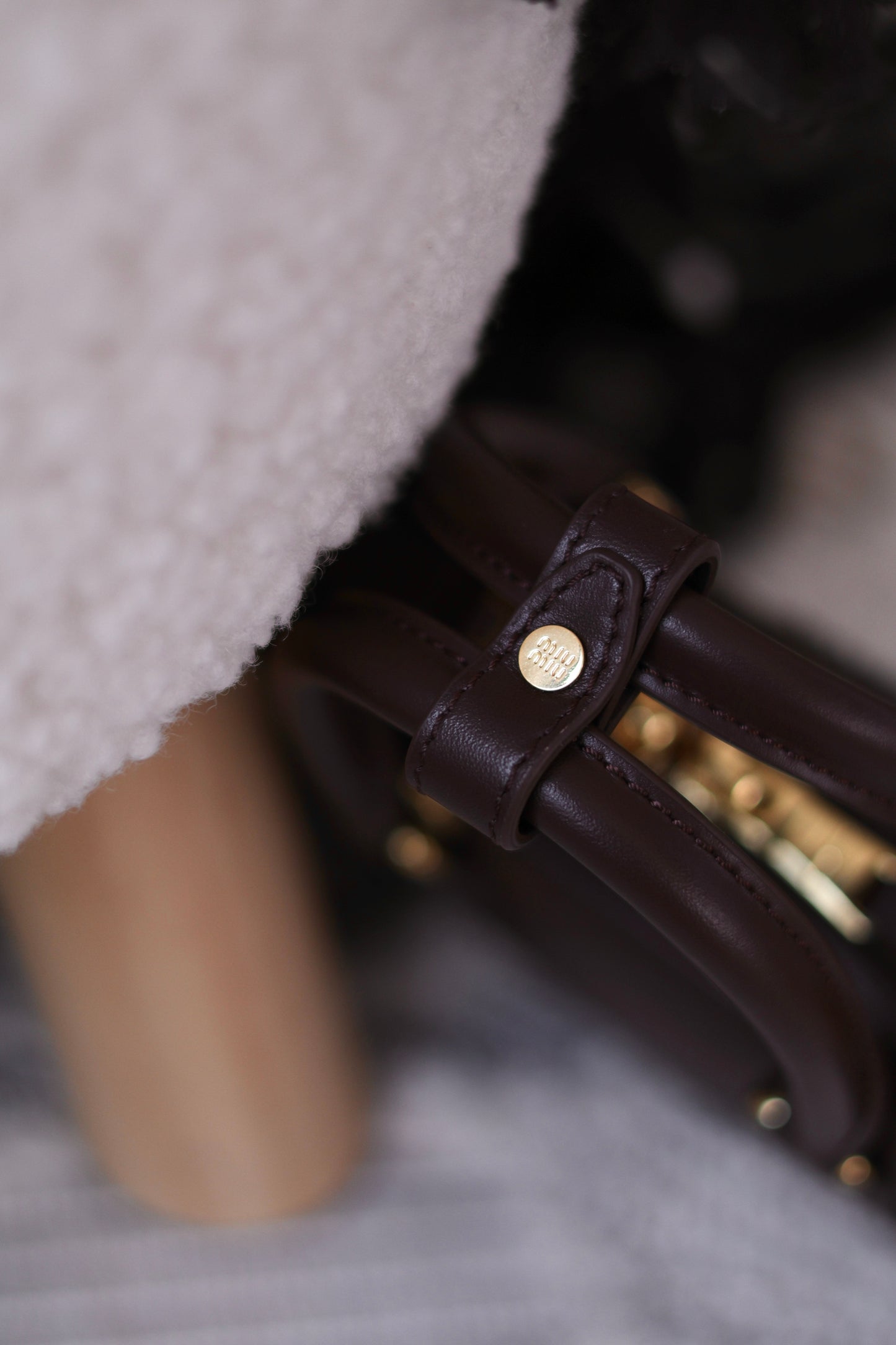 Arcadie leather bag