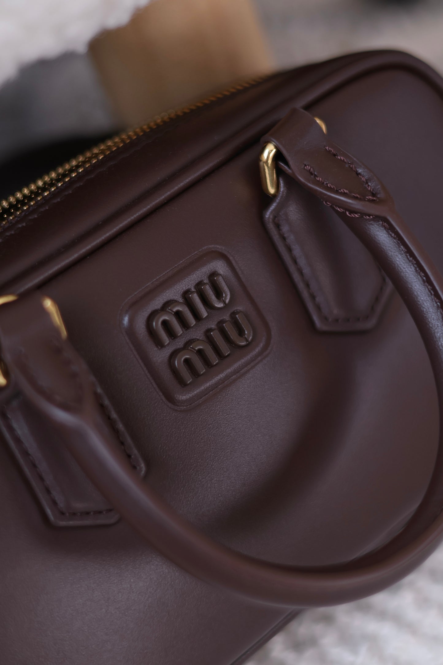 Arcadie leather bag