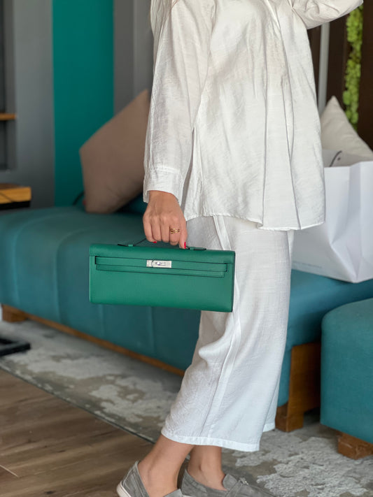 Kelly Cut Clutch Epsom