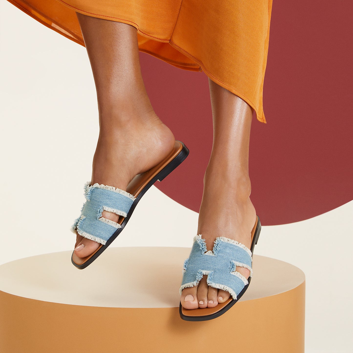 Oran sandal Denim