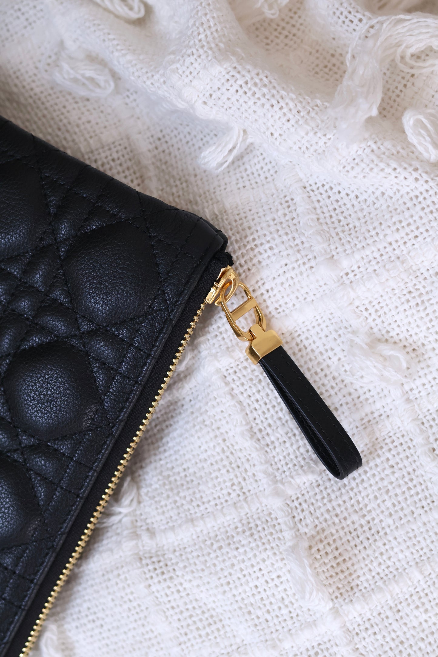 Large Dior Caro Daily Pouch