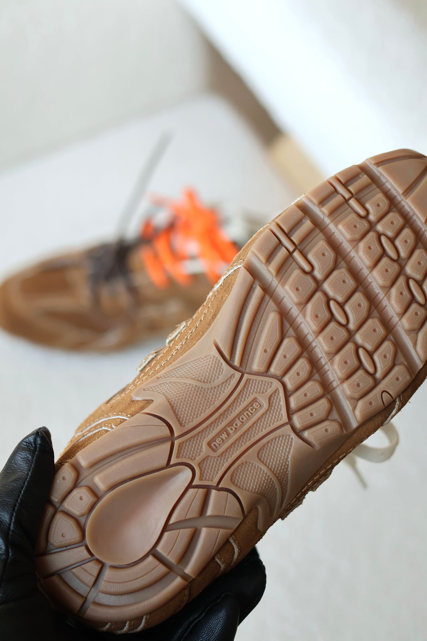 New Balance X Miu Miu 530 SL suede sneakers