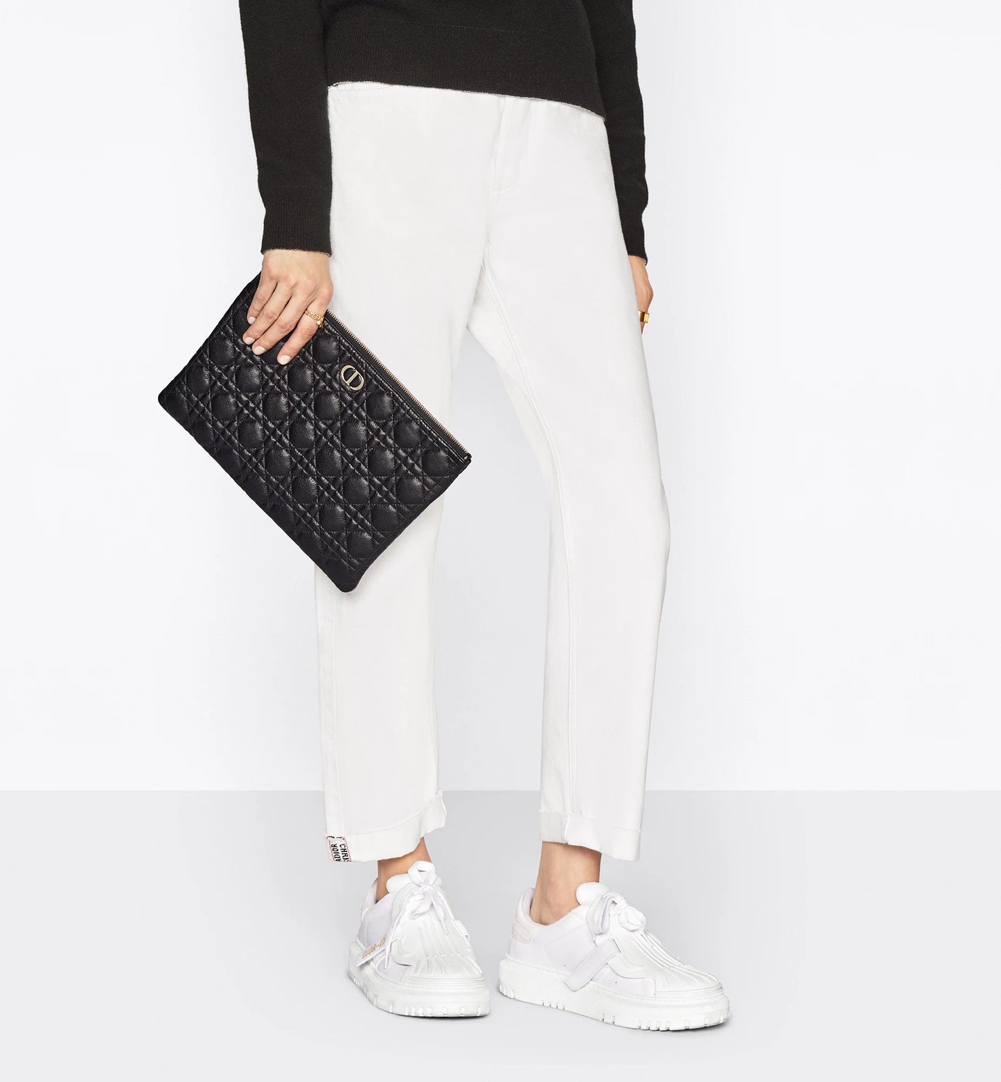 Large Dior Caro Daily Pouch