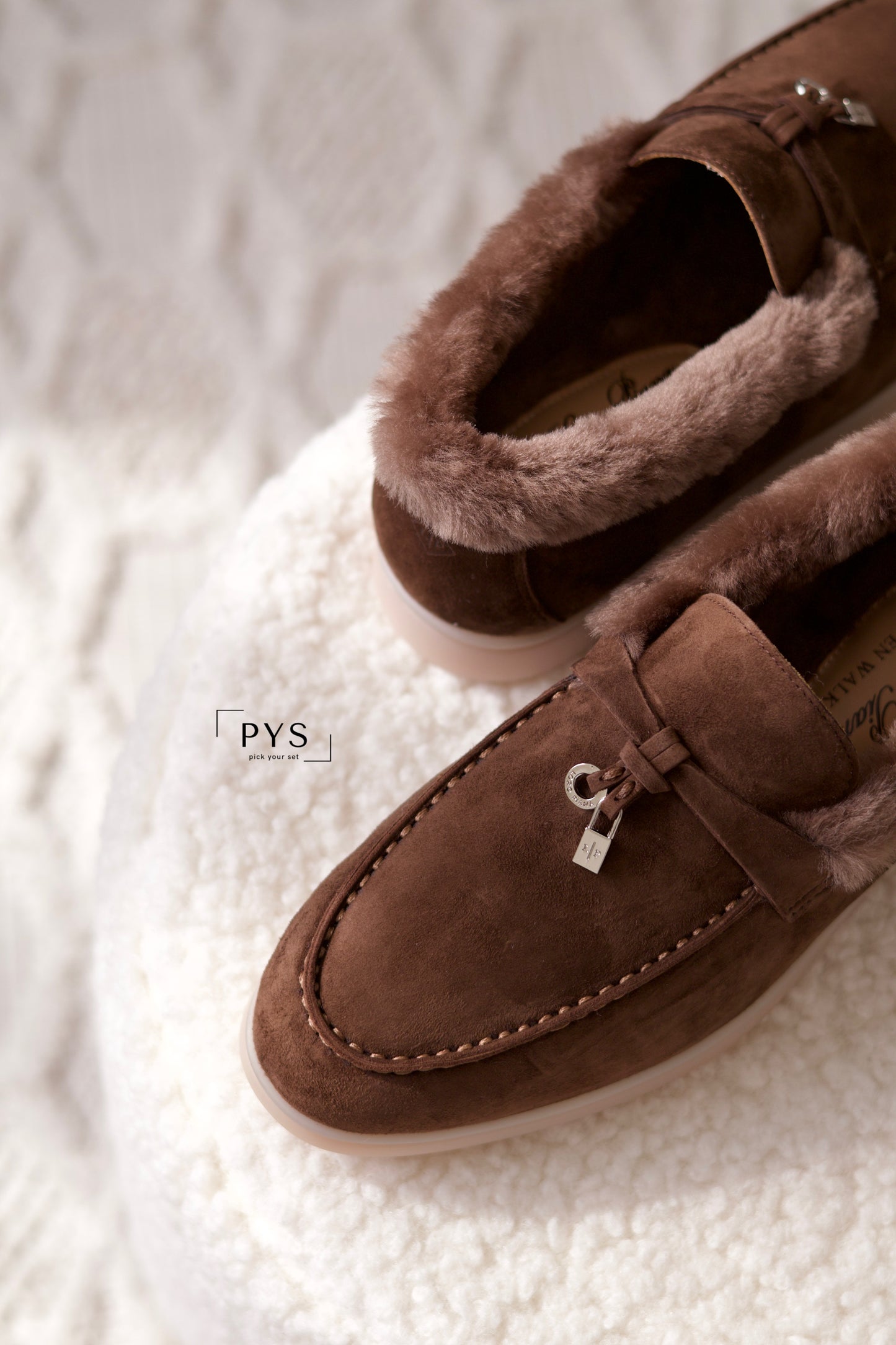 Summer Charms Walk Loafers Fur