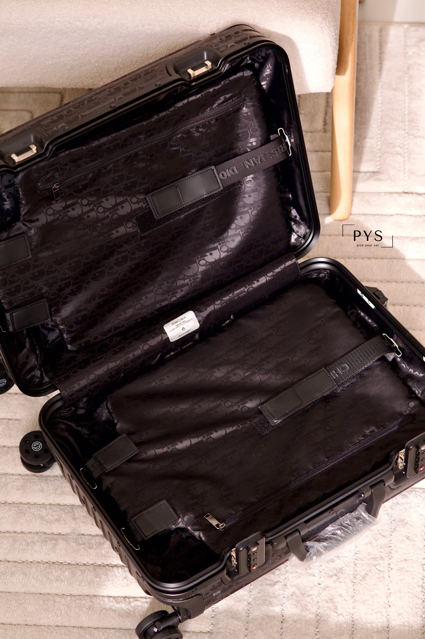 DIOR AND RIMOWA Carry-On Luggage