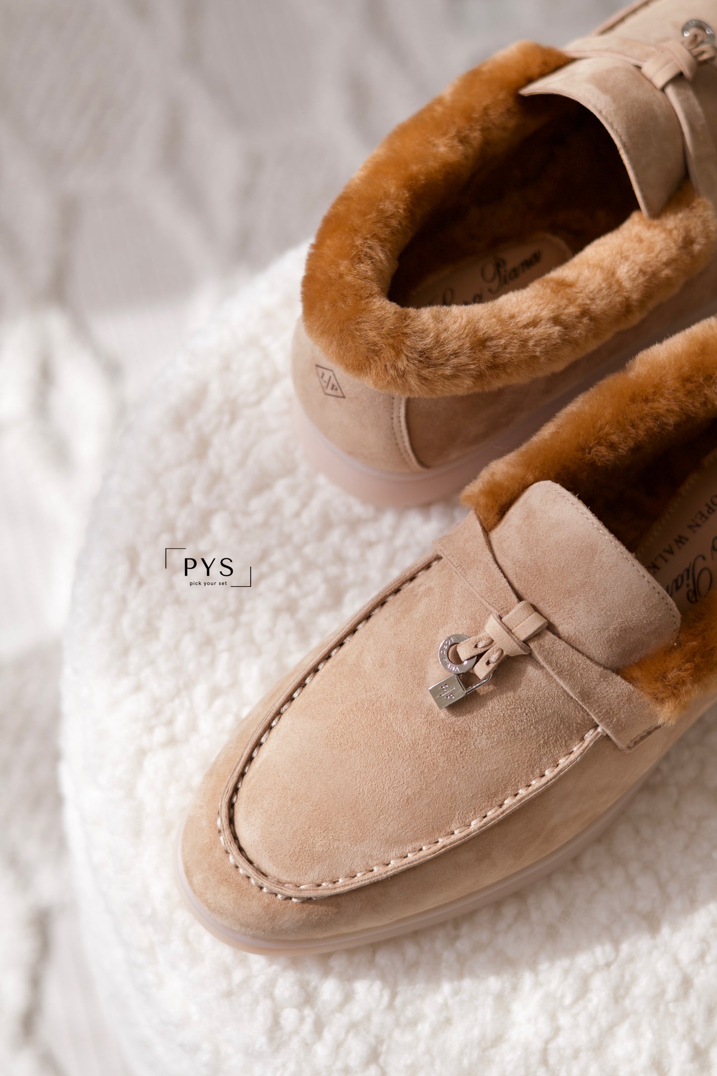 Summer Charms Walk Loafers Fur