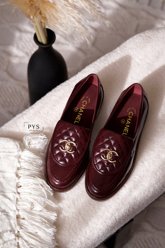 Interlocking CC loafers