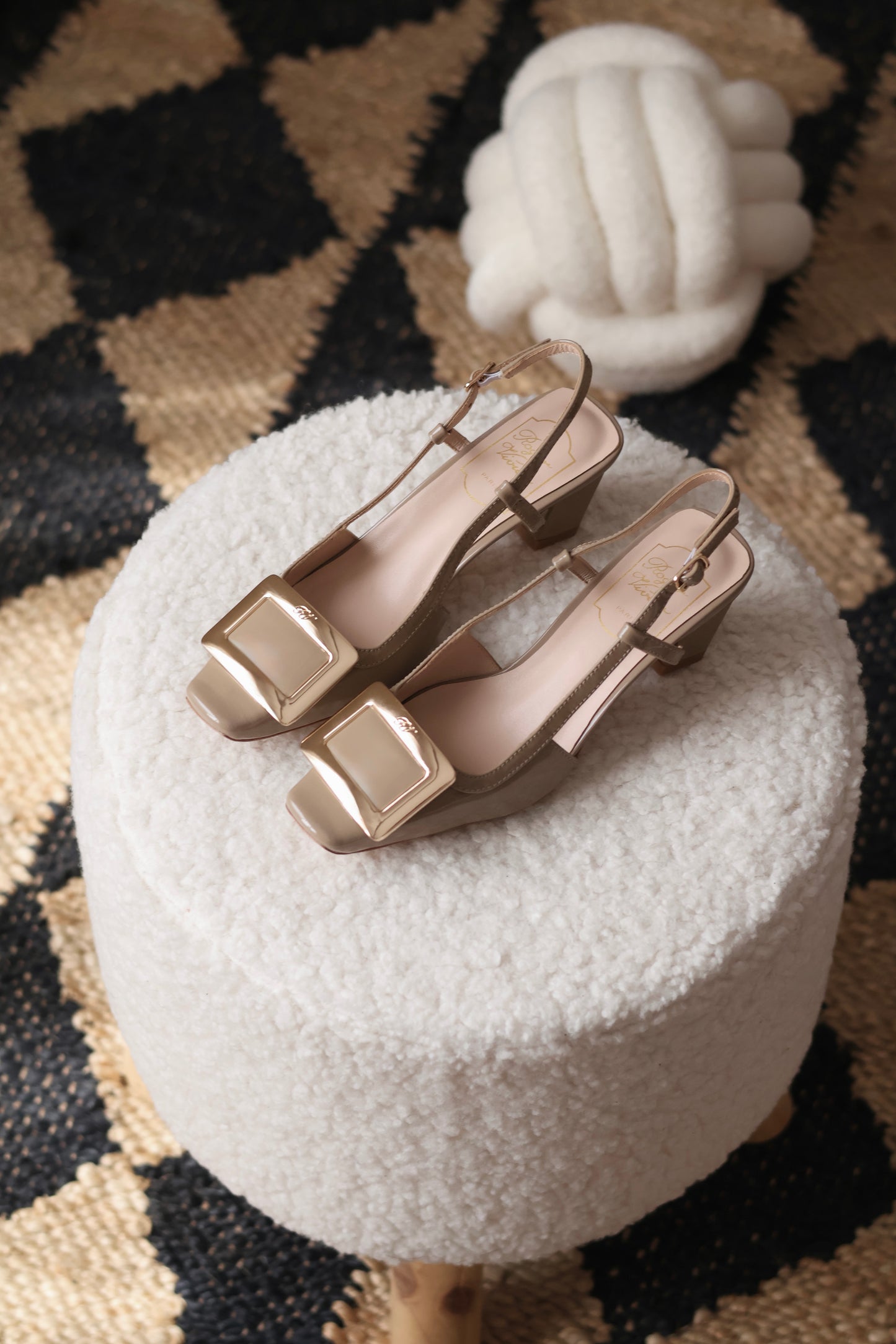 Belle Vivier slingback pumps