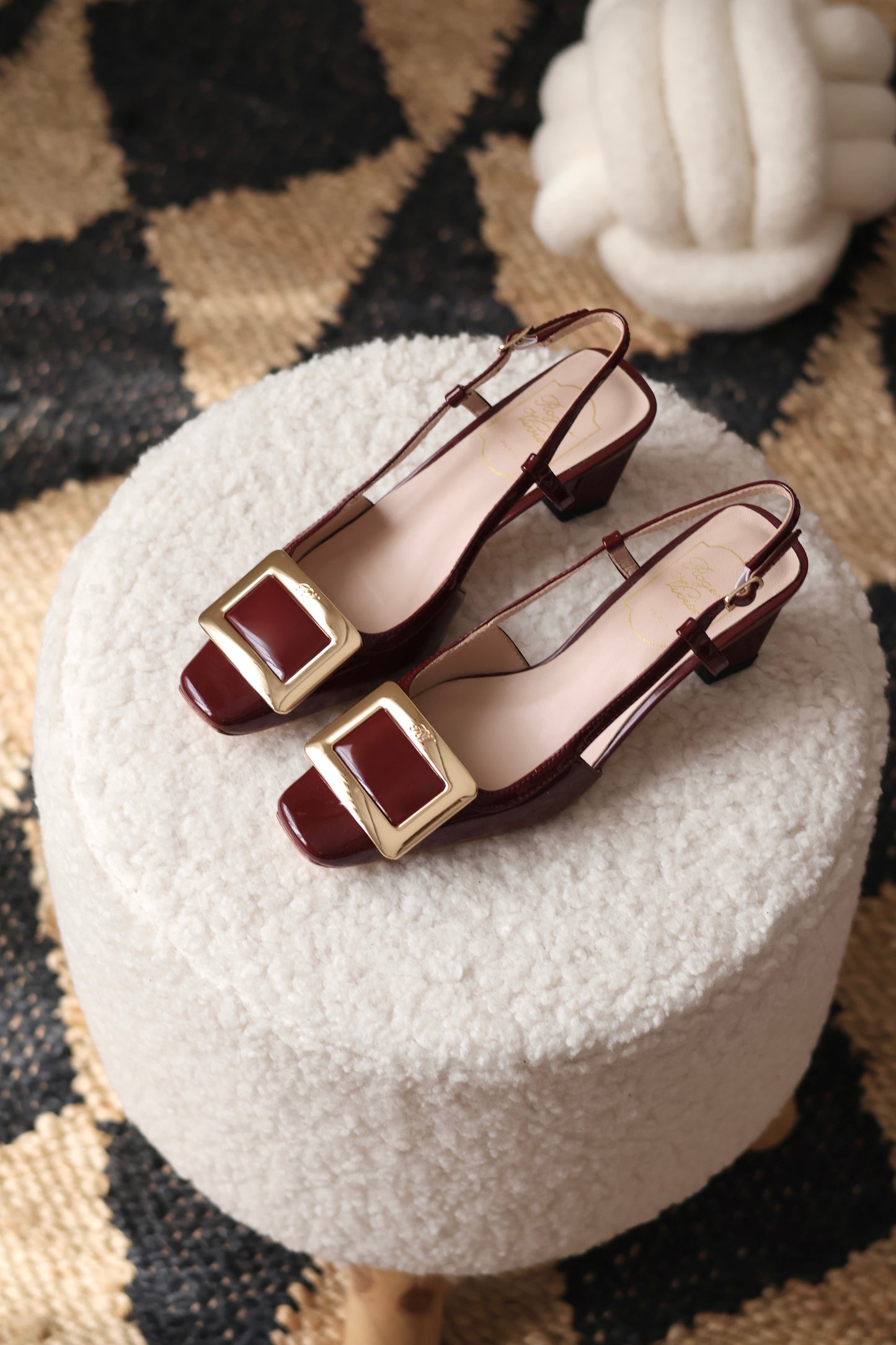Belle Vivier slingback pumps