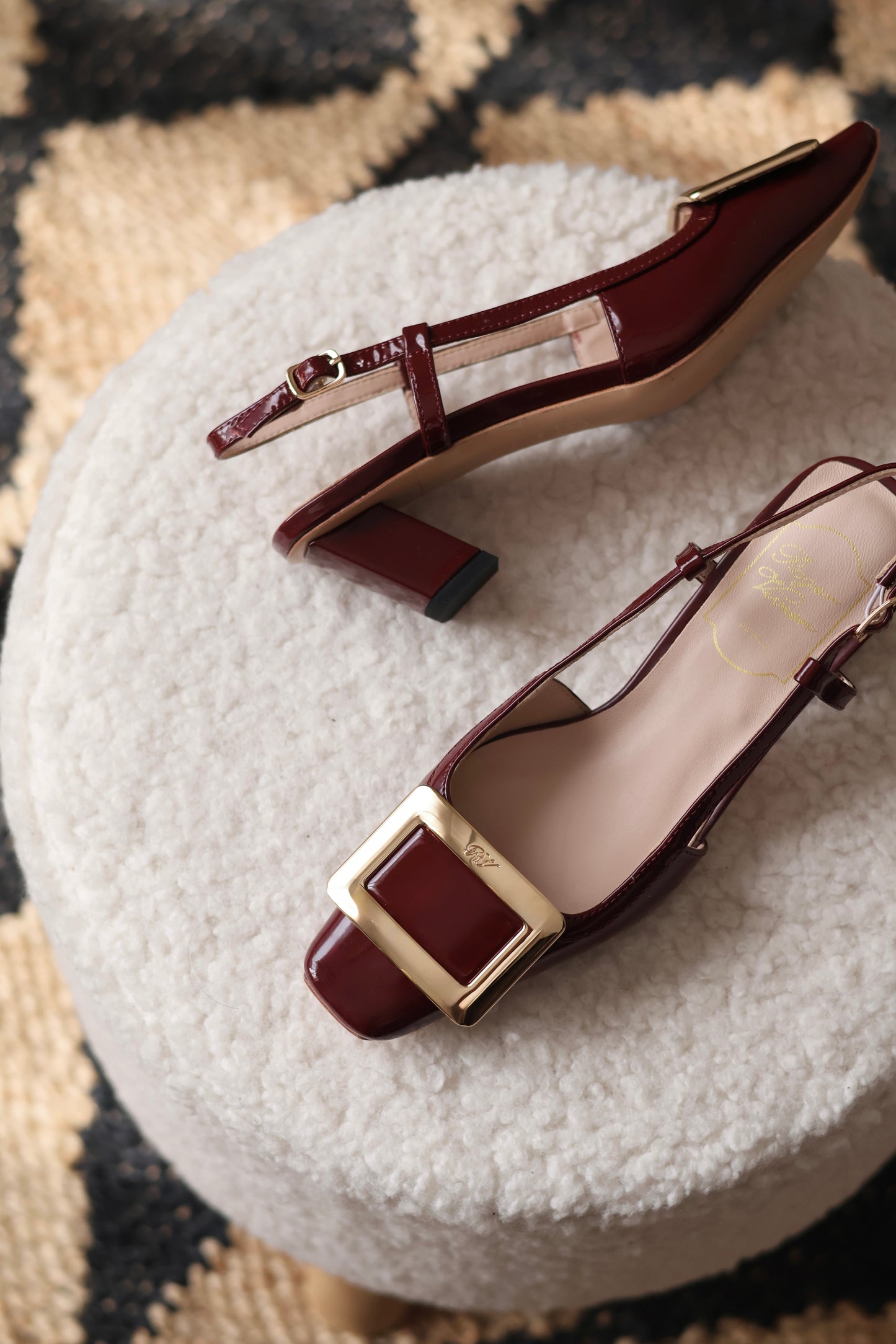 Belle Vivier slingback pumps