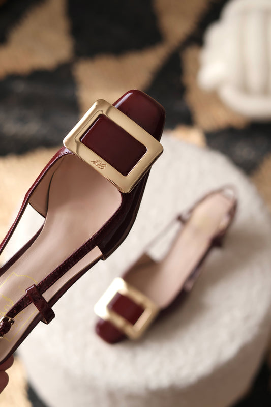Belle Vivier slingback pumps