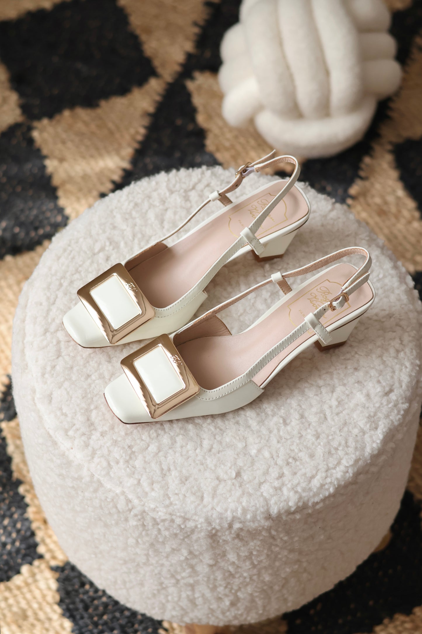 Belle Vivier slingback pumps