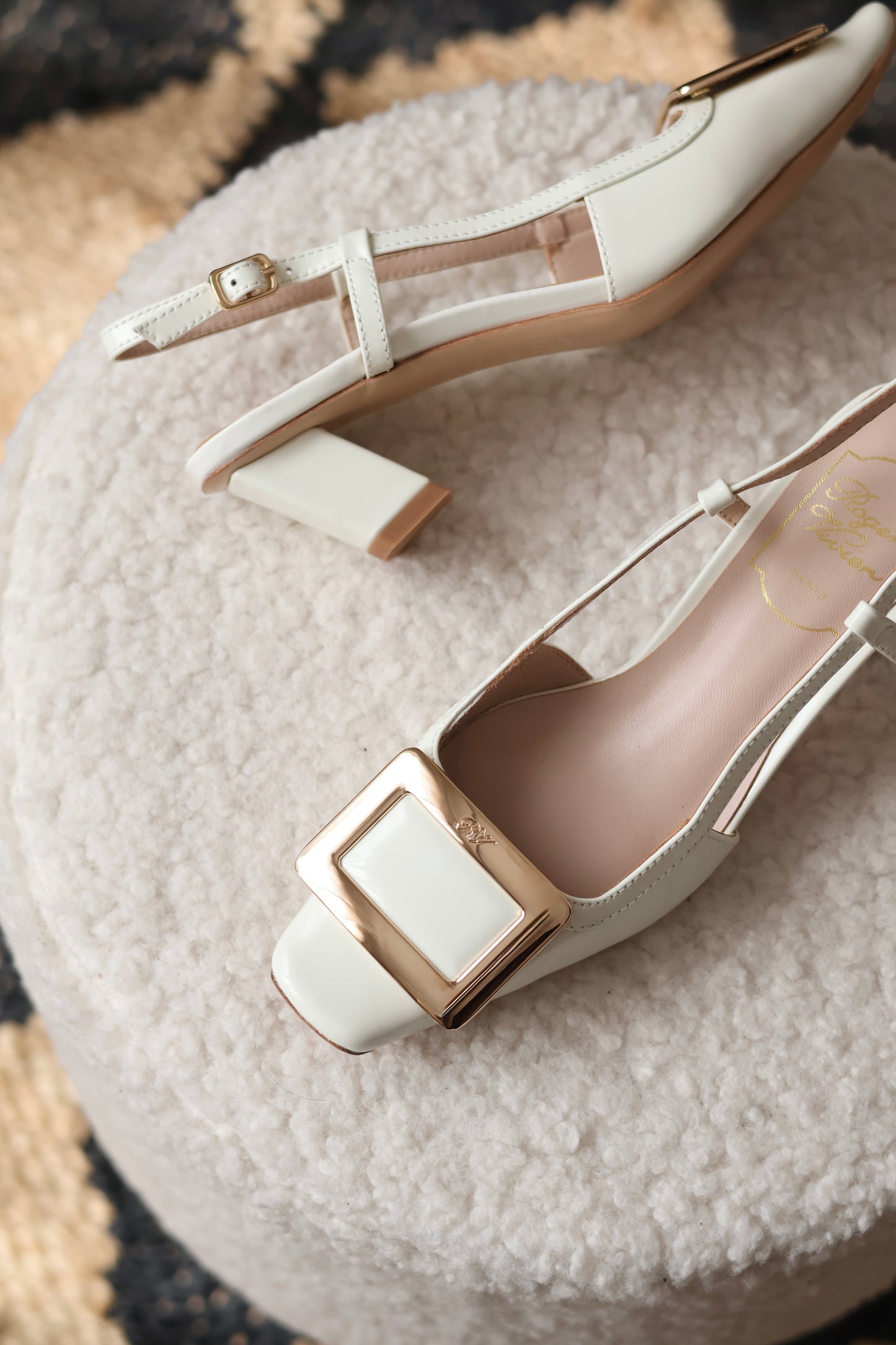 Belle Vivier slingback pumps