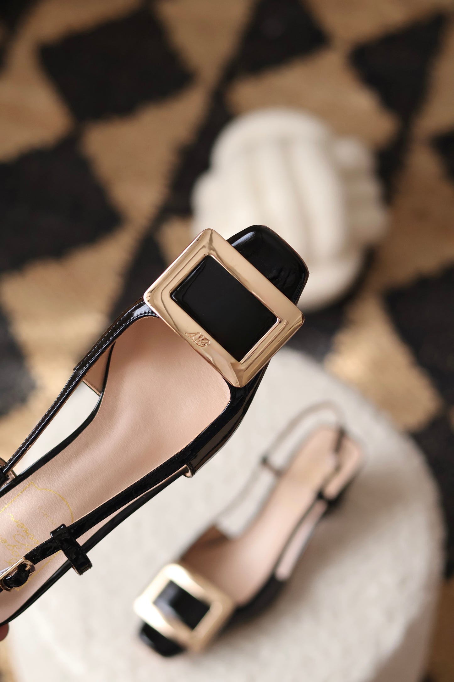 Belle Vivier slingback pumps