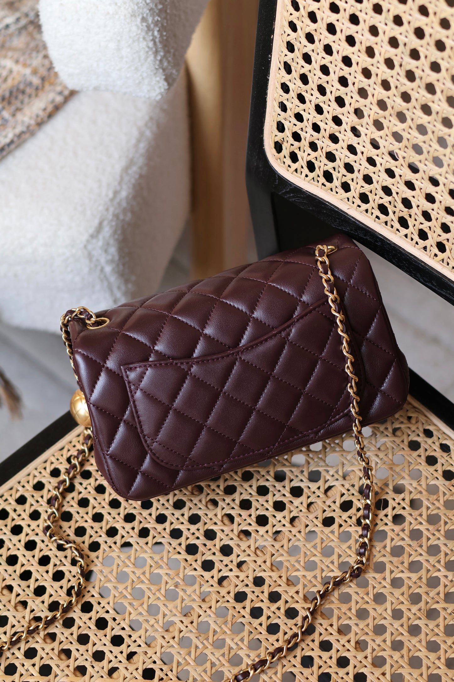 Mini Pear Crush Flap Bag