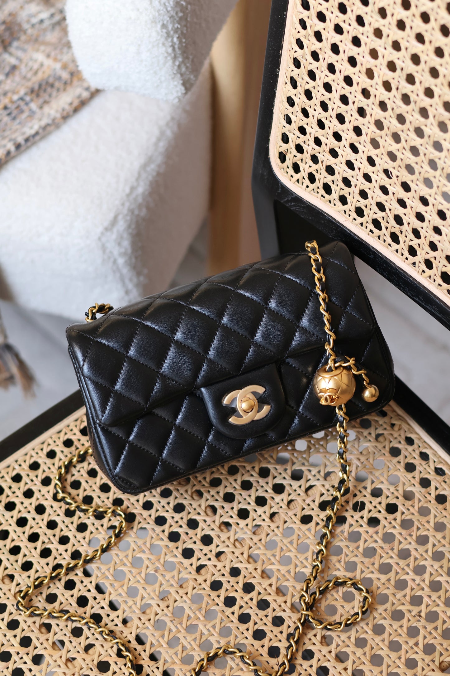 Mini Pear Crush Flap Bag