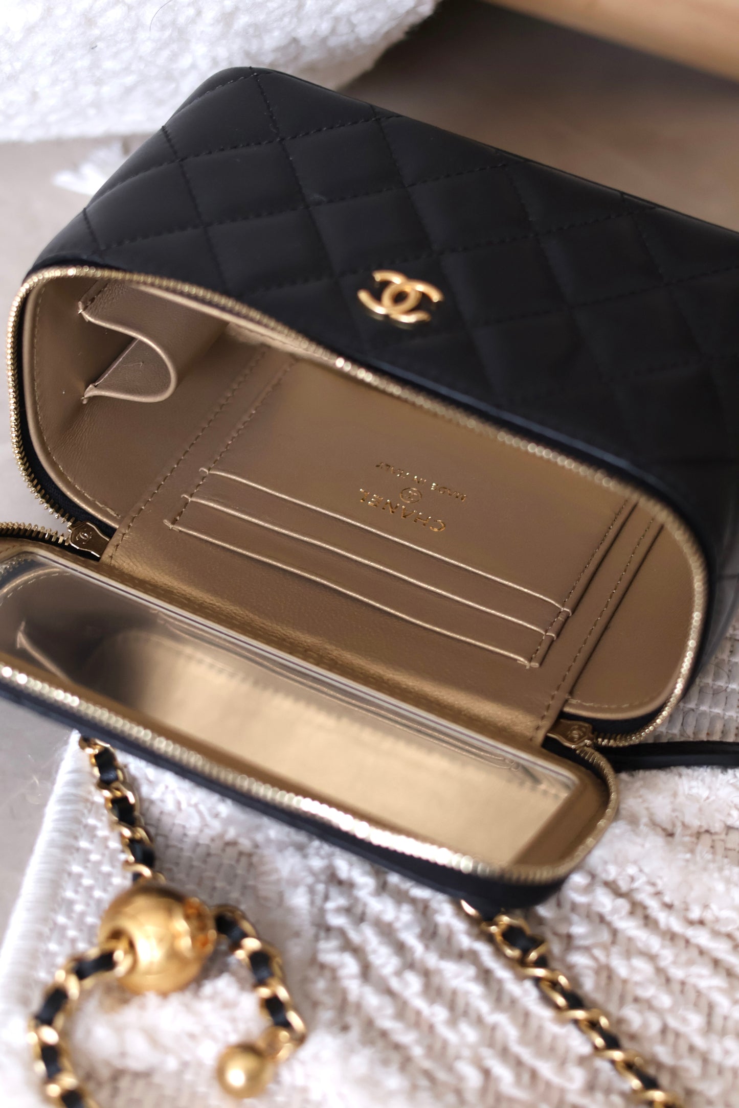 Long Vanity with Chain