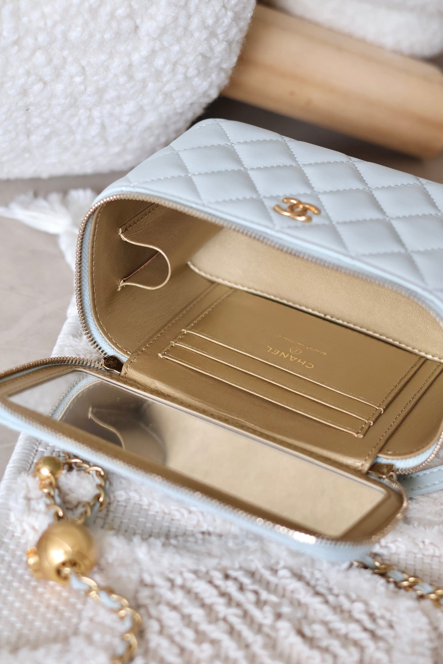 Long Vanity with Chain