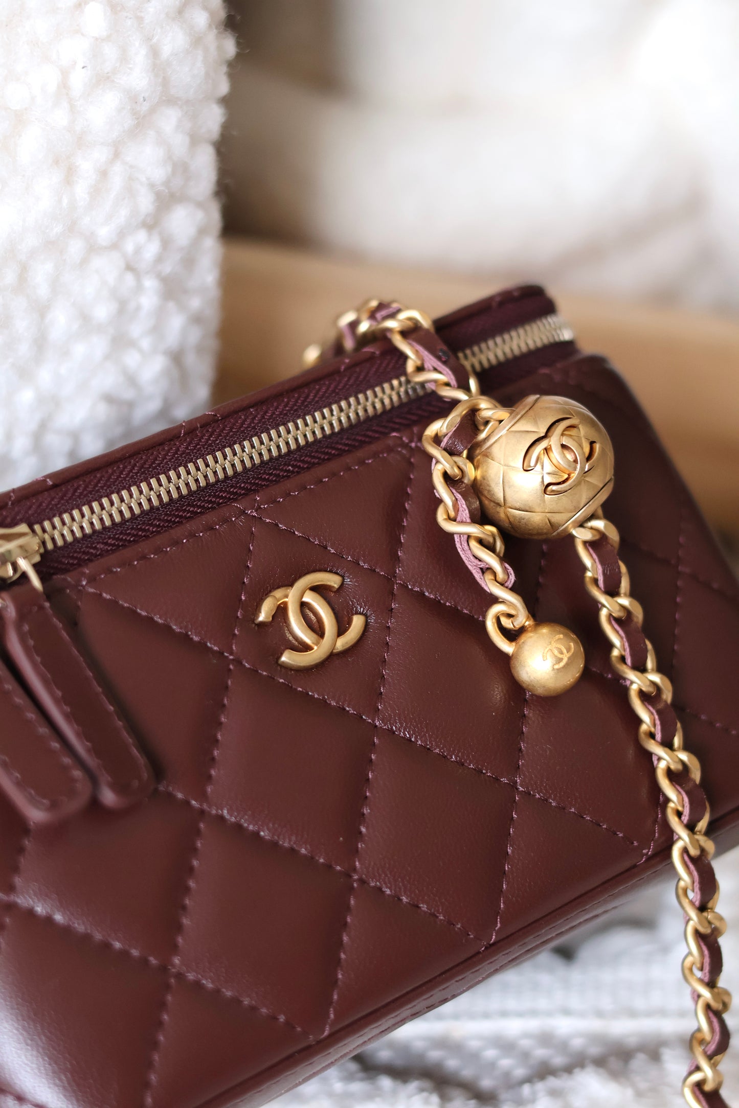 Long Vanity with Chain