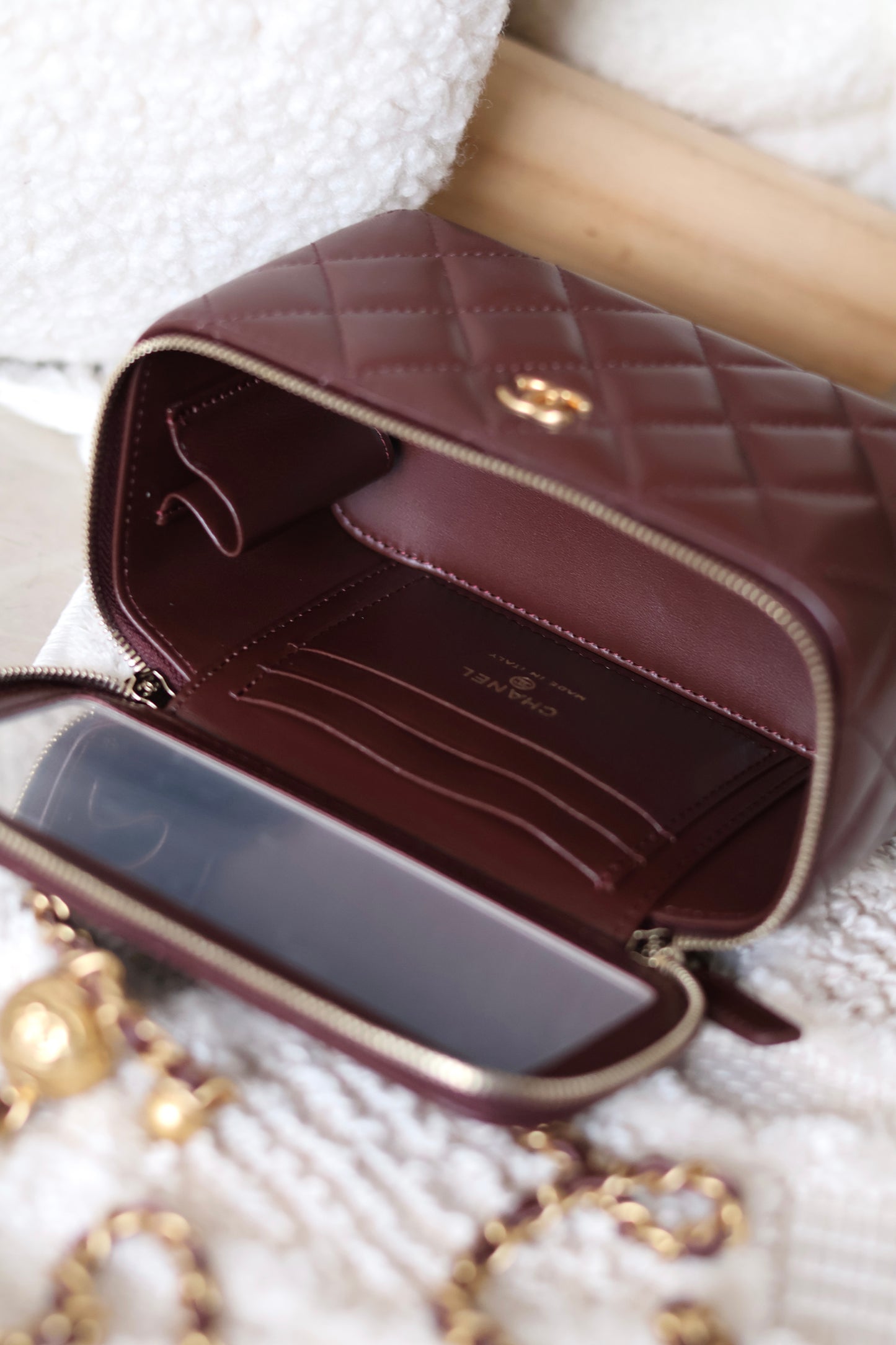 Long Vanity with Chain