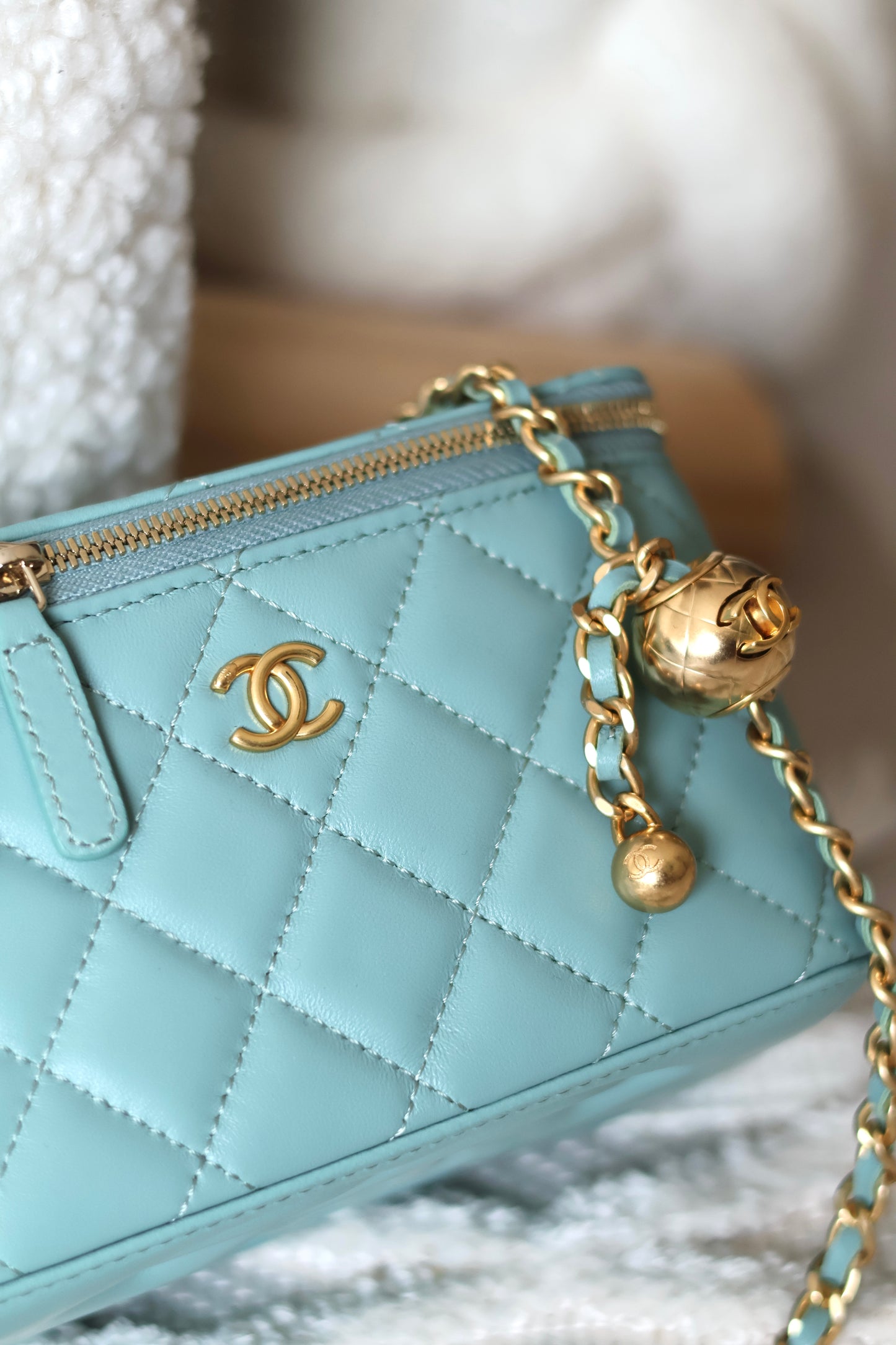 Long Vanity with Chain