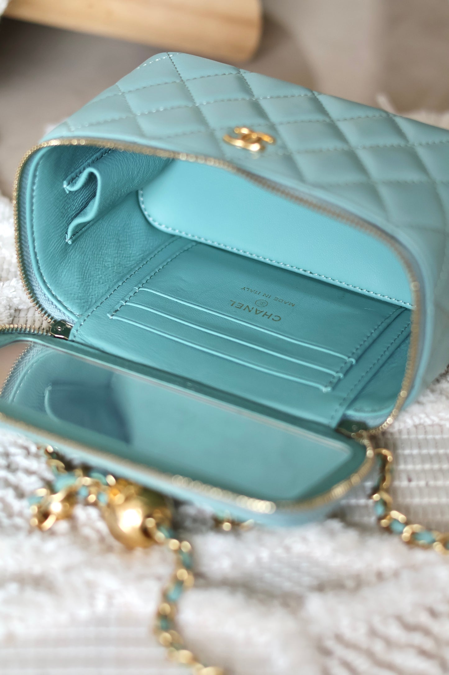 Long Vanity with Chain