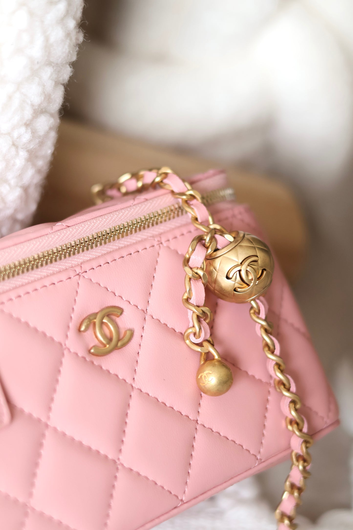 Long Vanity with Chain