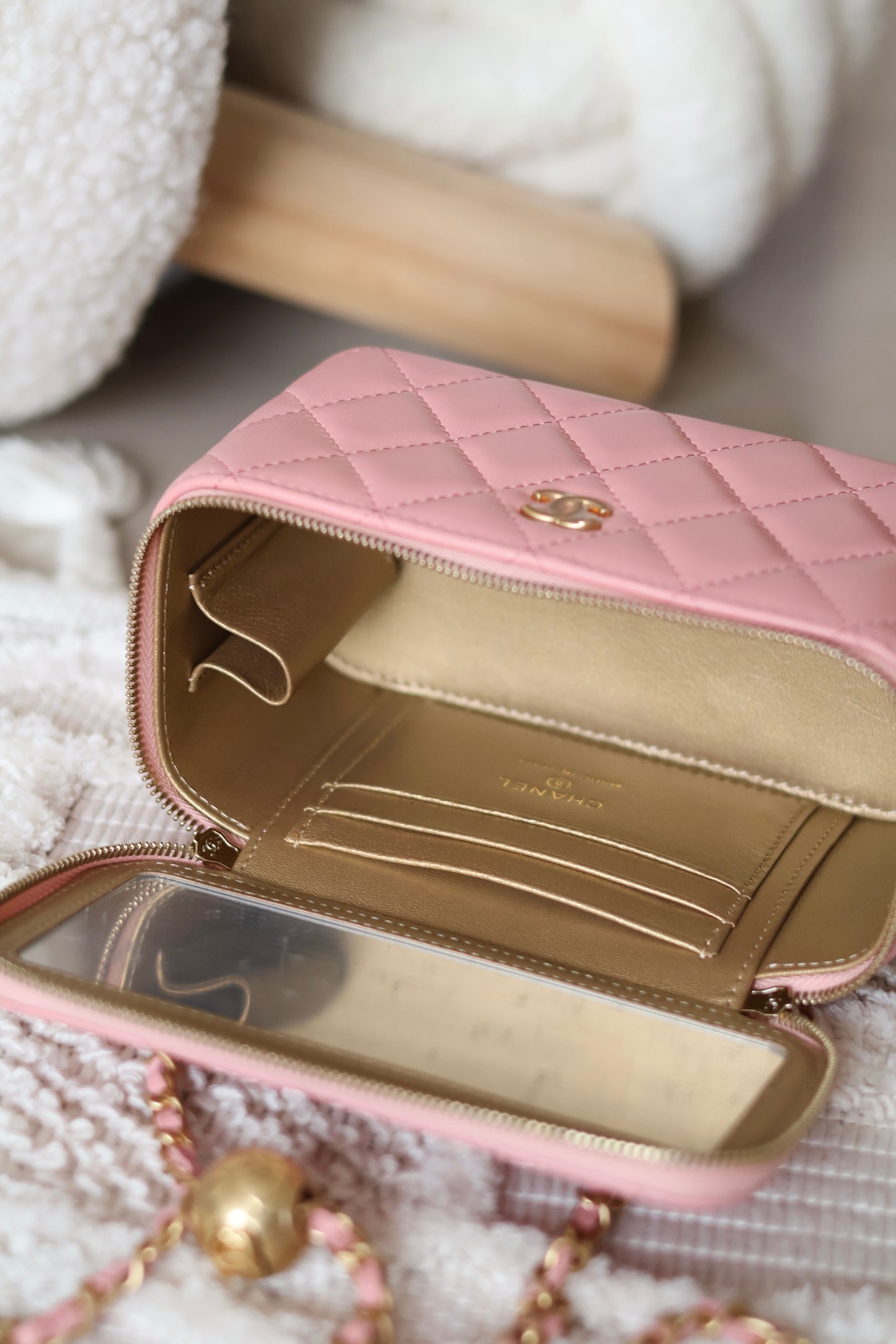 Long Vanity with Chain