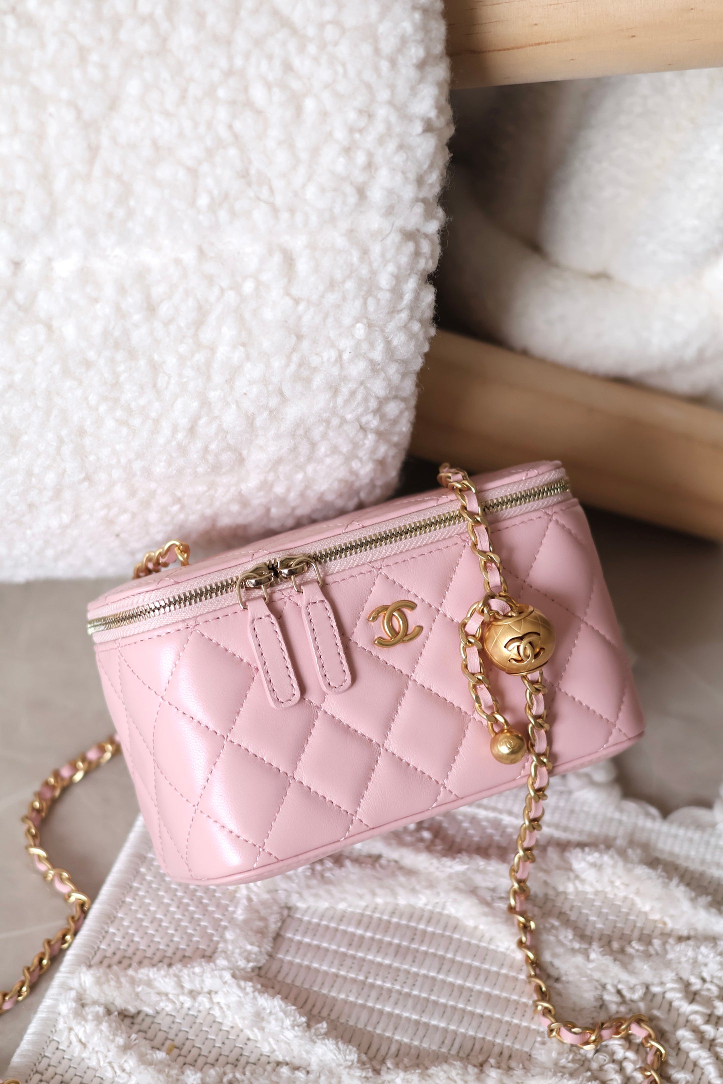 Long Vanity with Chain