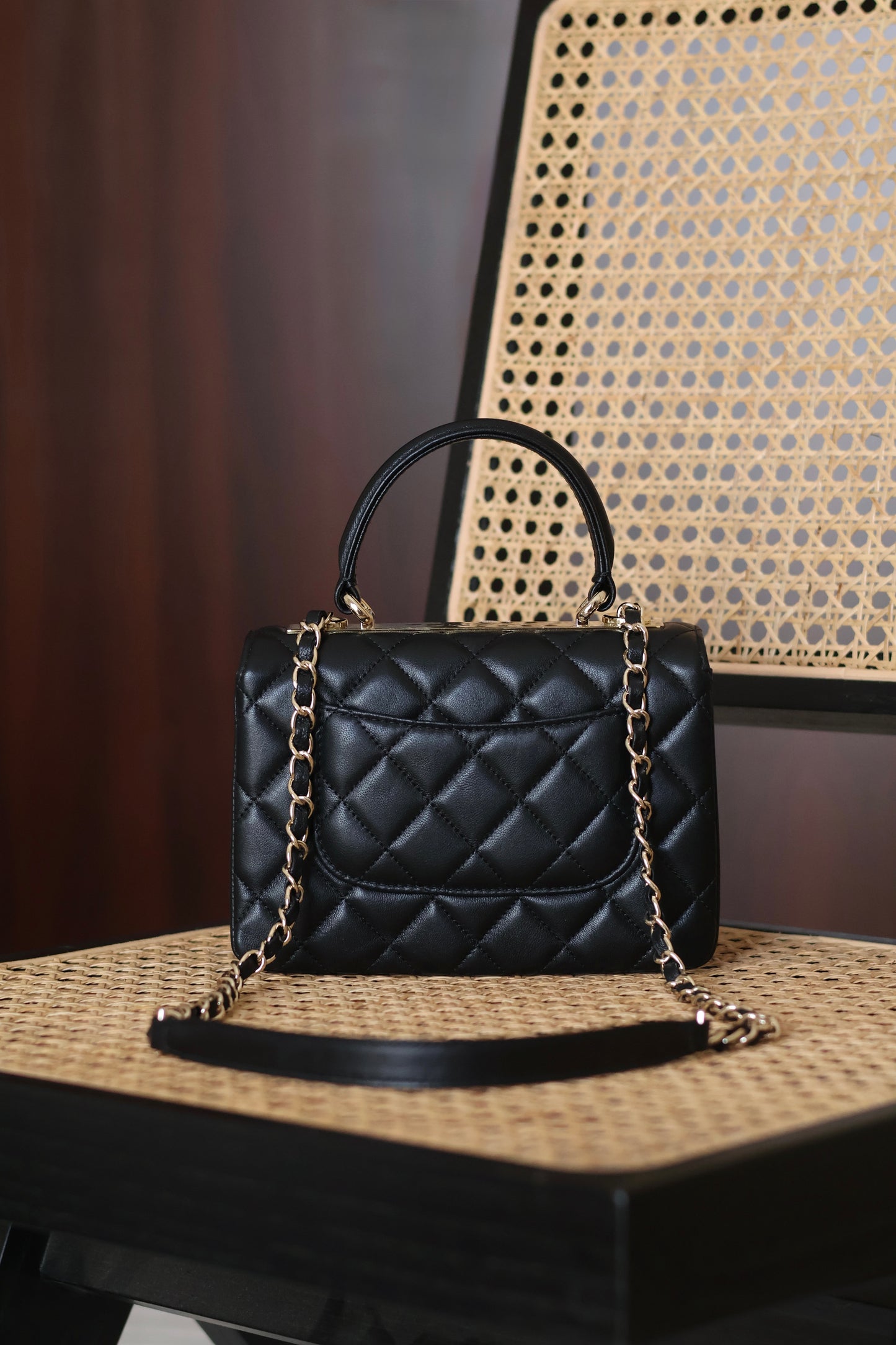 Mini Flap Bag with Top Handle