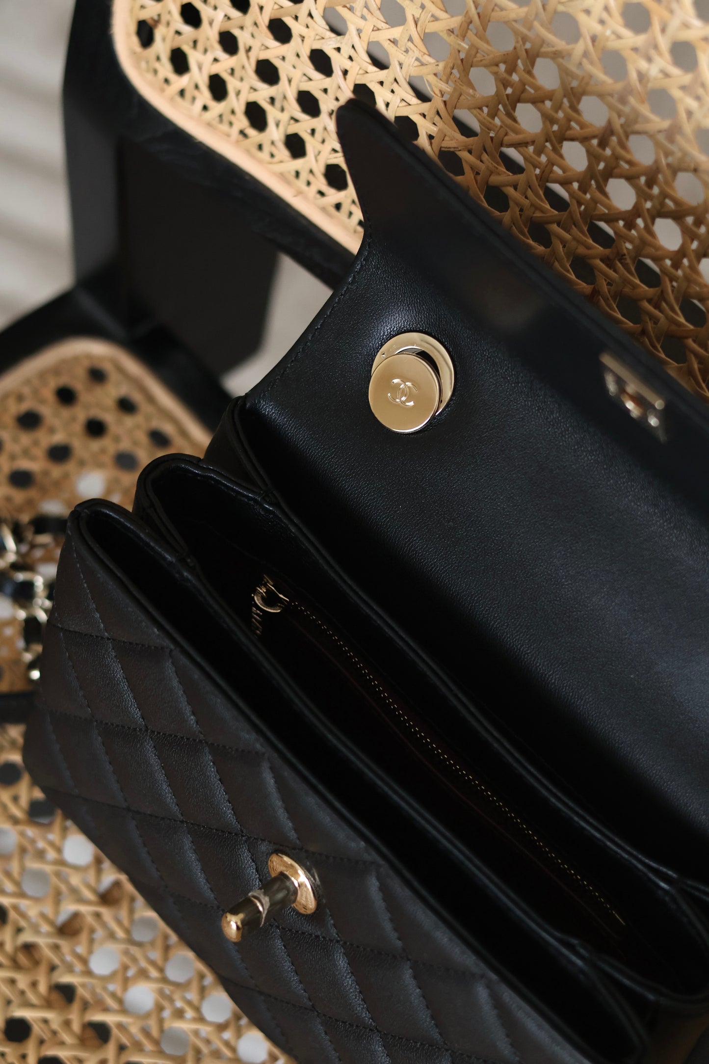 Mini Flap Bag with Top Handle
