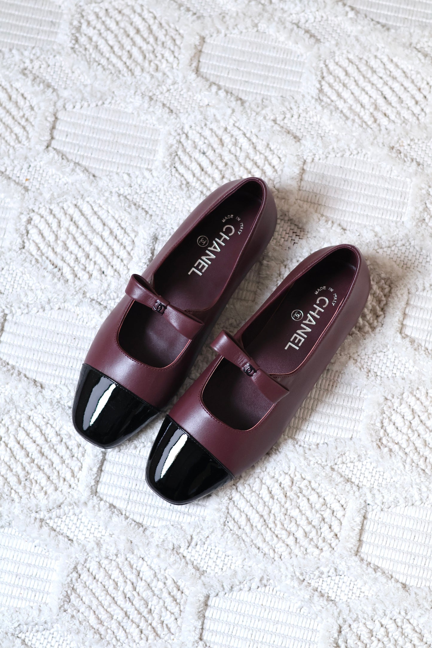 Chanel Leather Ballets