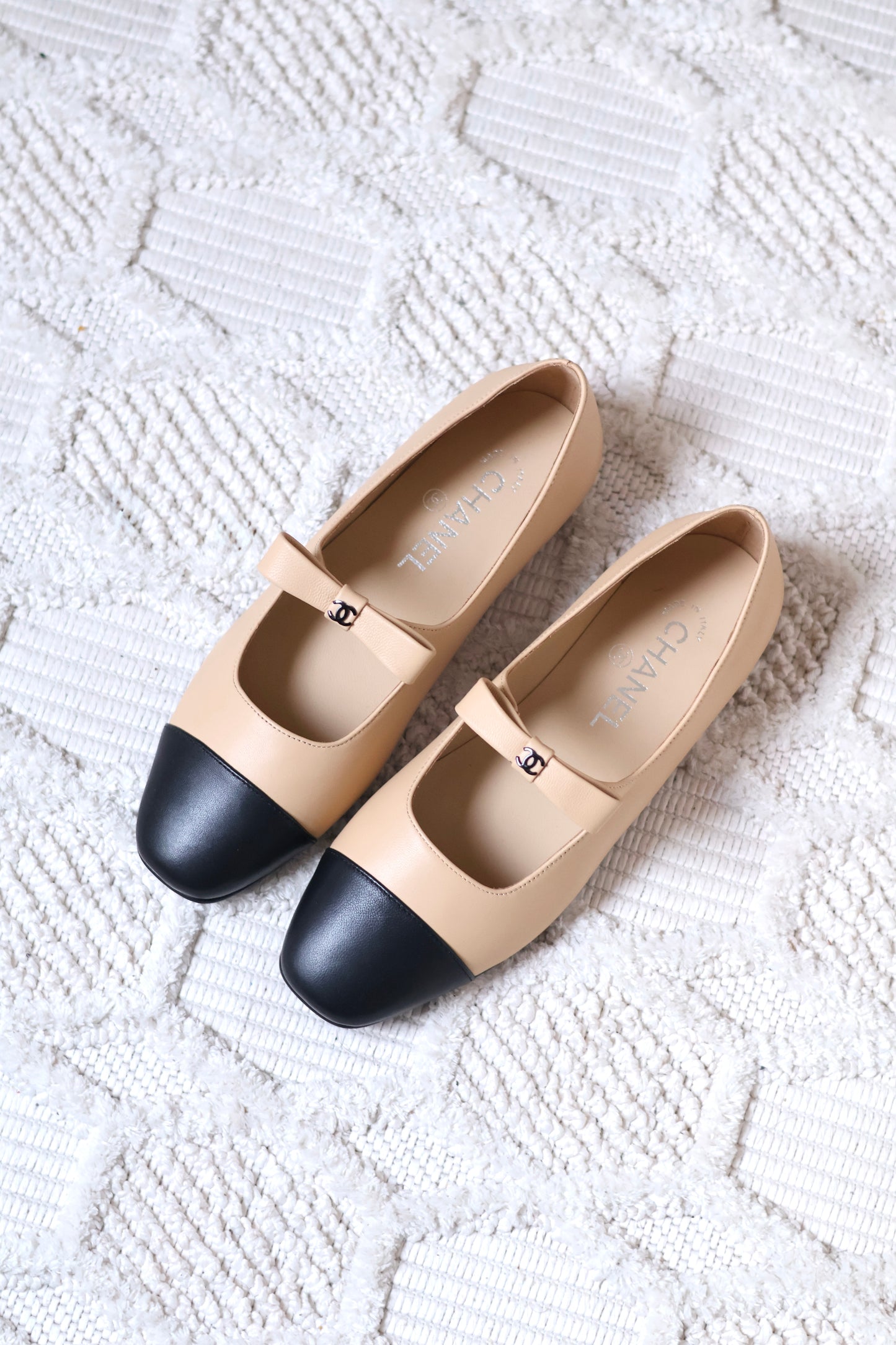 Chanel Leather Ballets