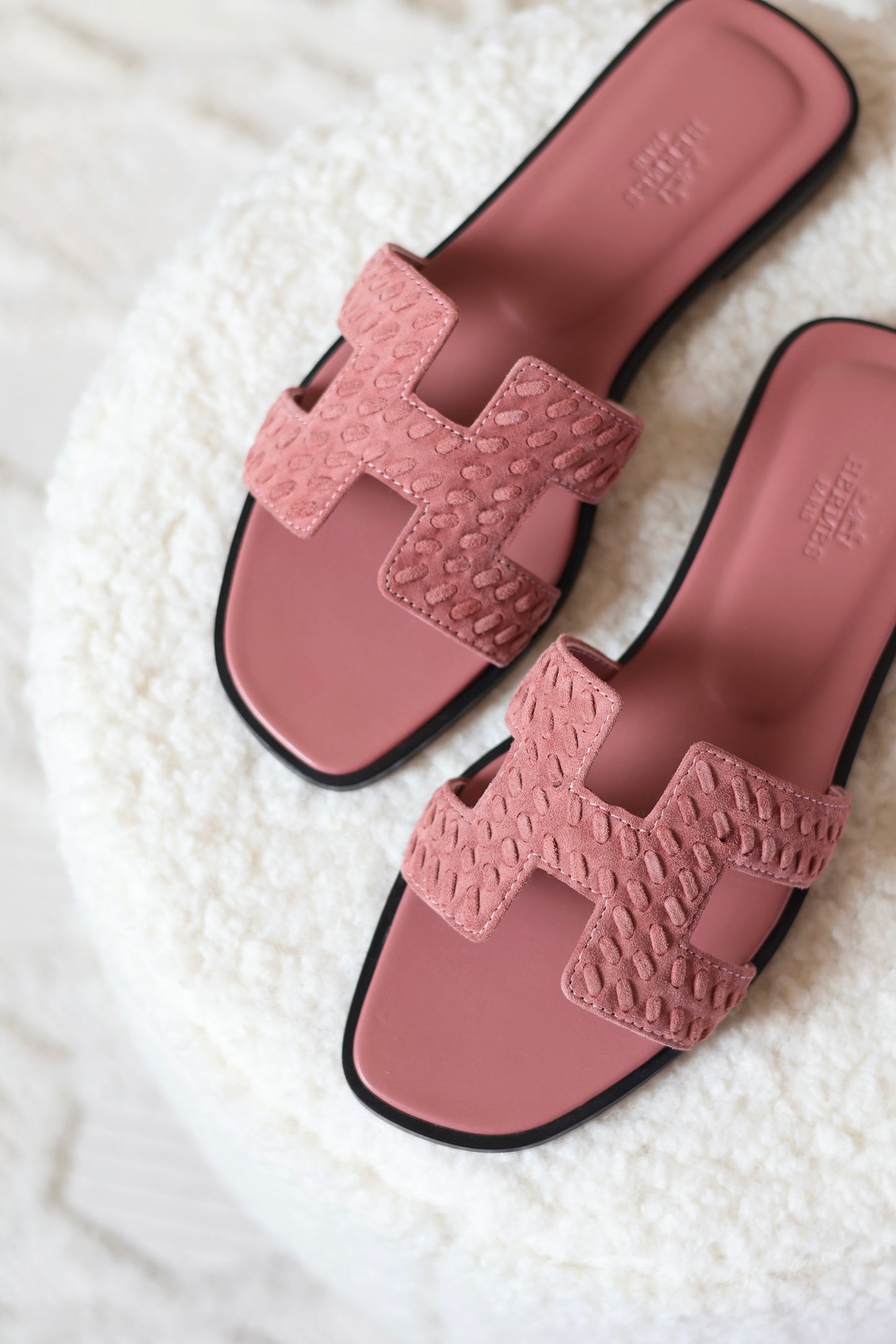 Oran Sandals in Braided Goat