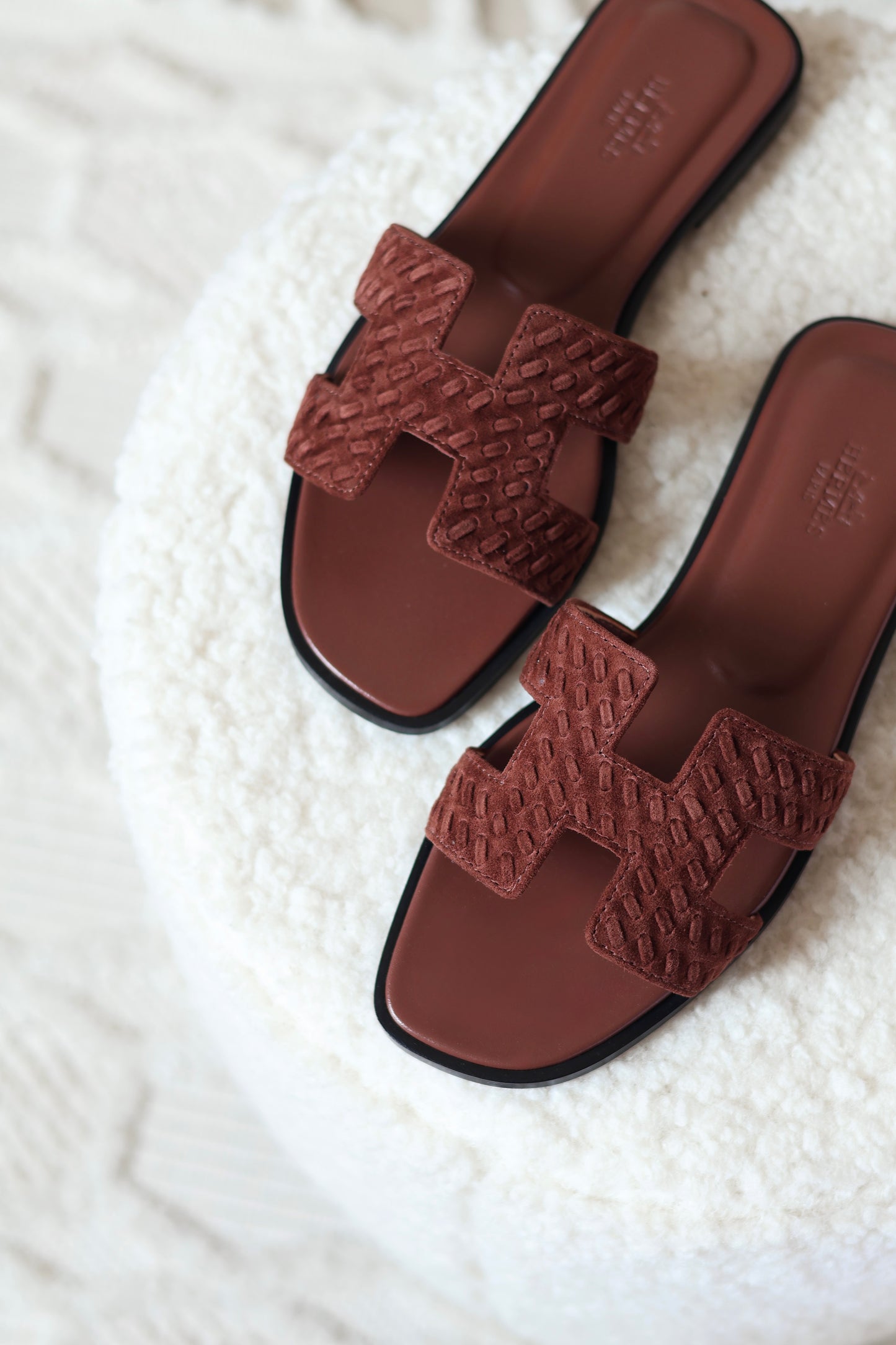 Oran Sandals in Braided Goat