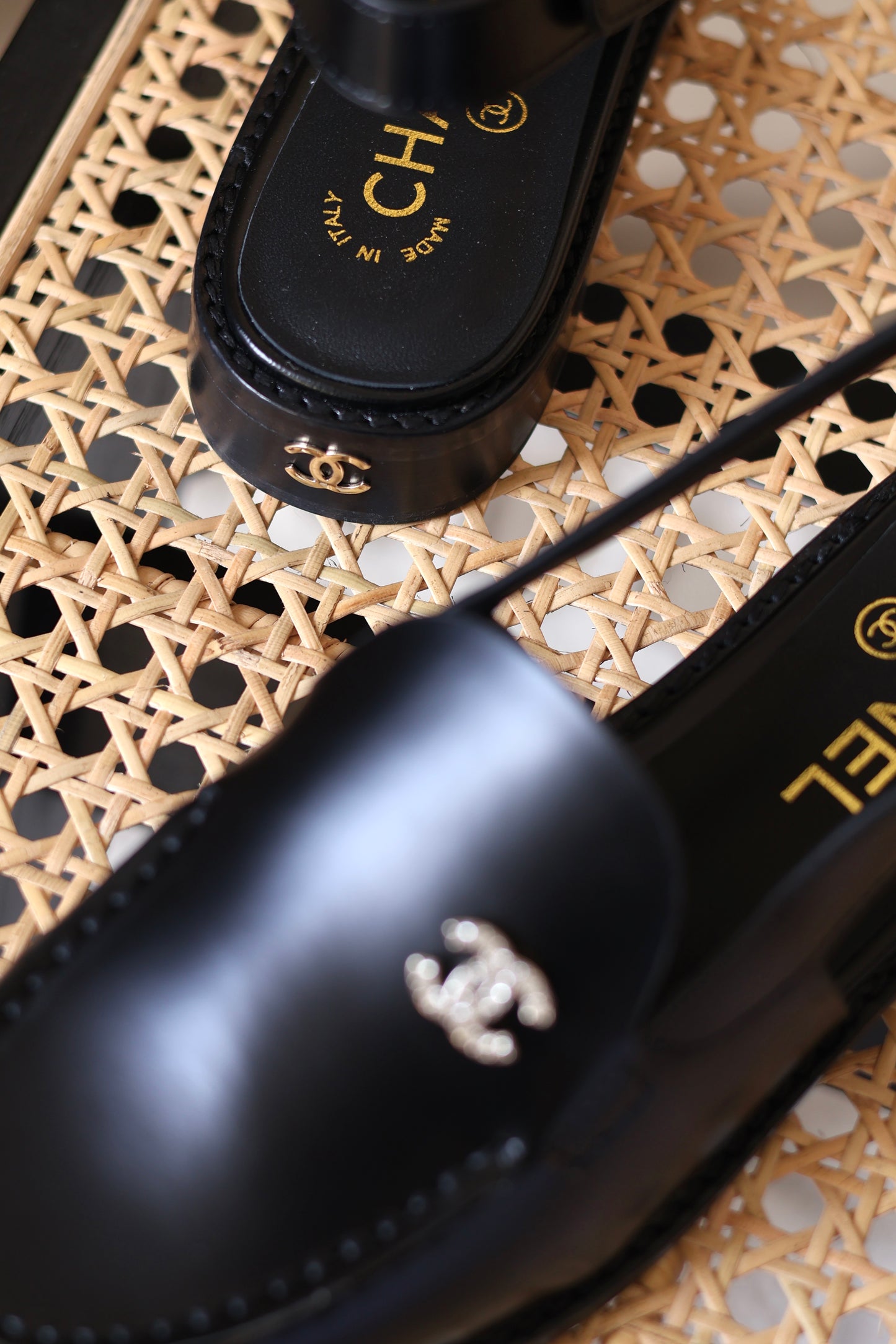 Calfskin Crystal Slingback Loafers