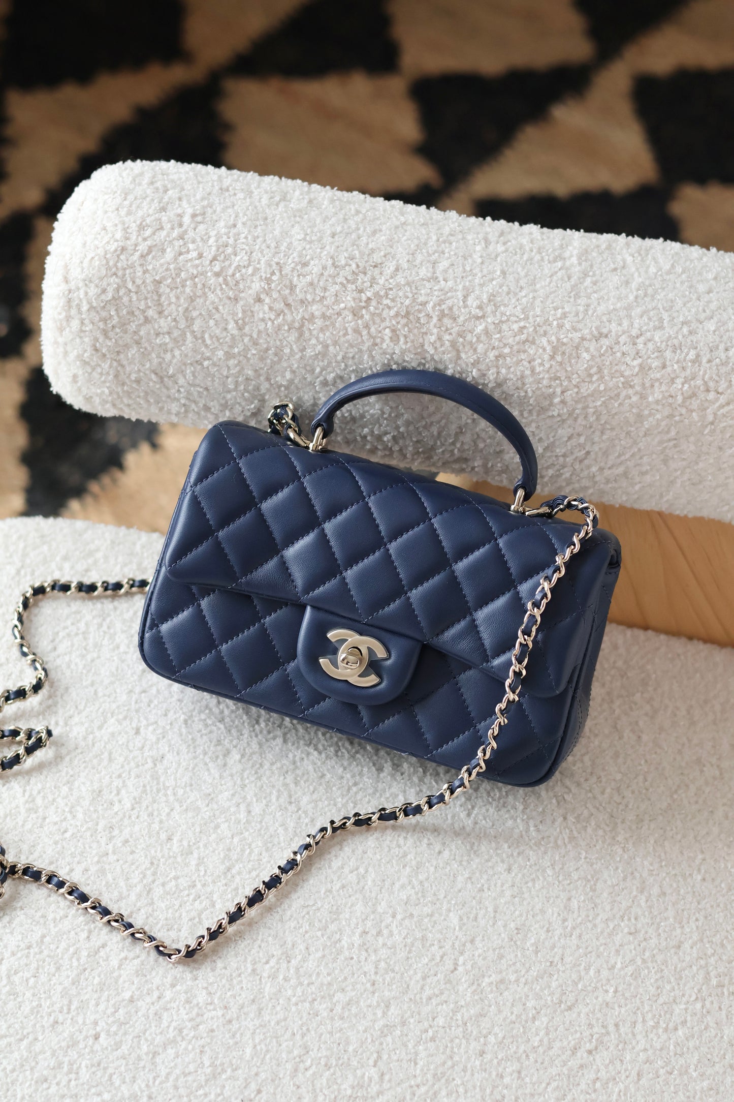 Mini Classic Handbag With Top Handle