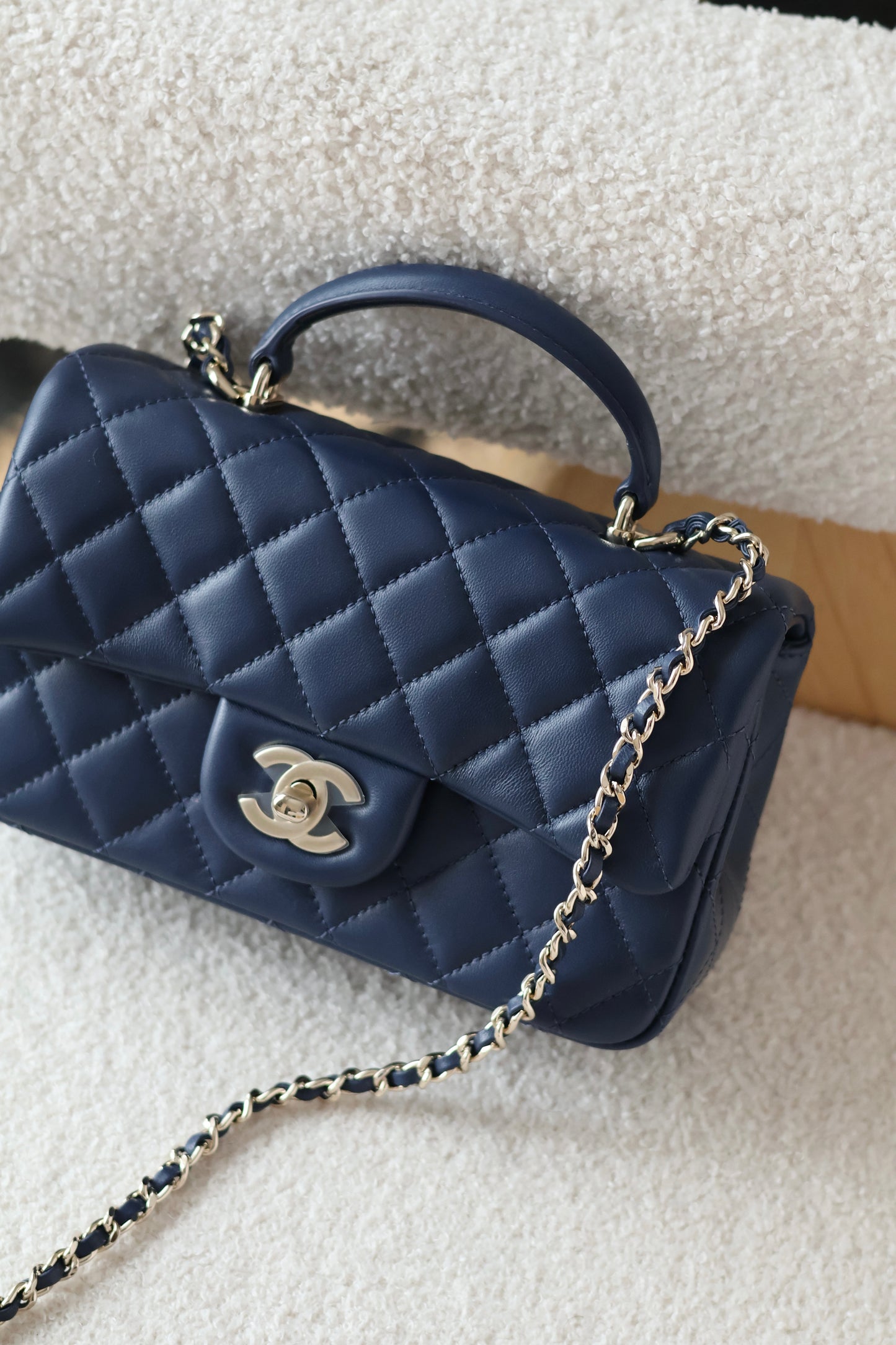 Mini Classic Handbag With Top Handle
