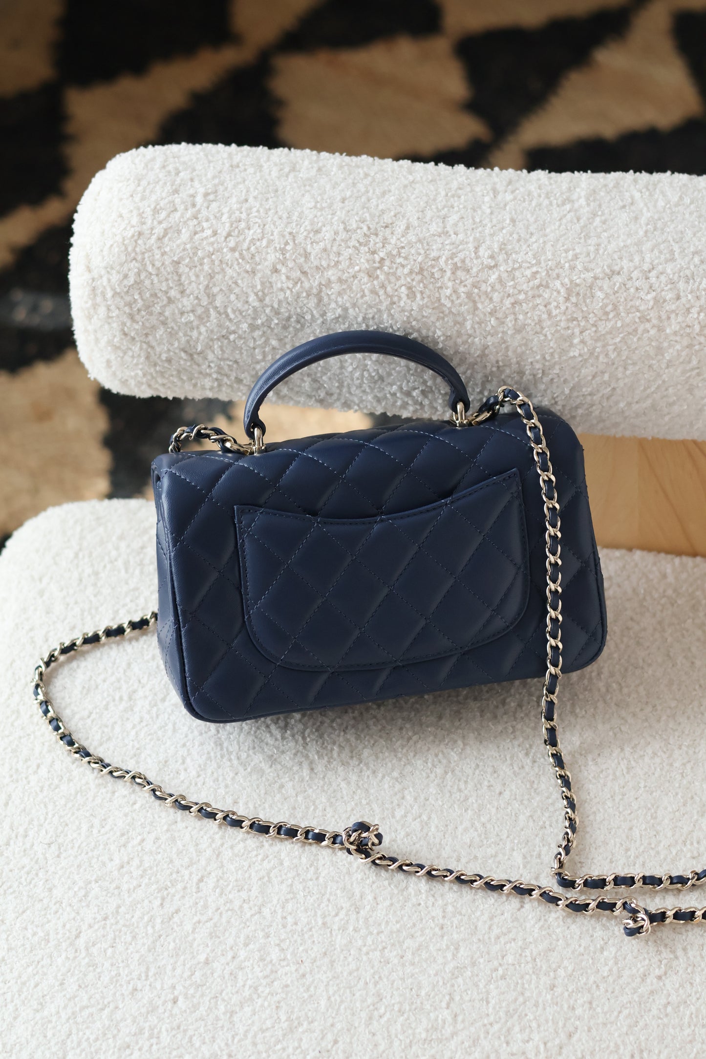 Mini Classic Handbag With Top Handle