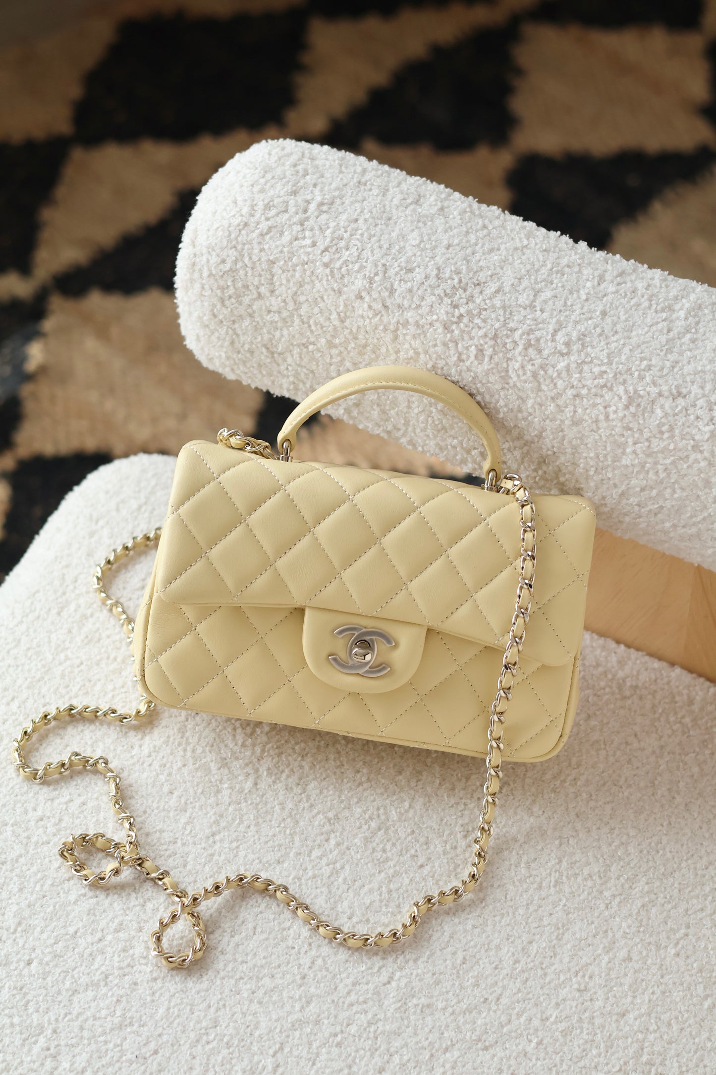 Mini Classic Handbag With Top Handle