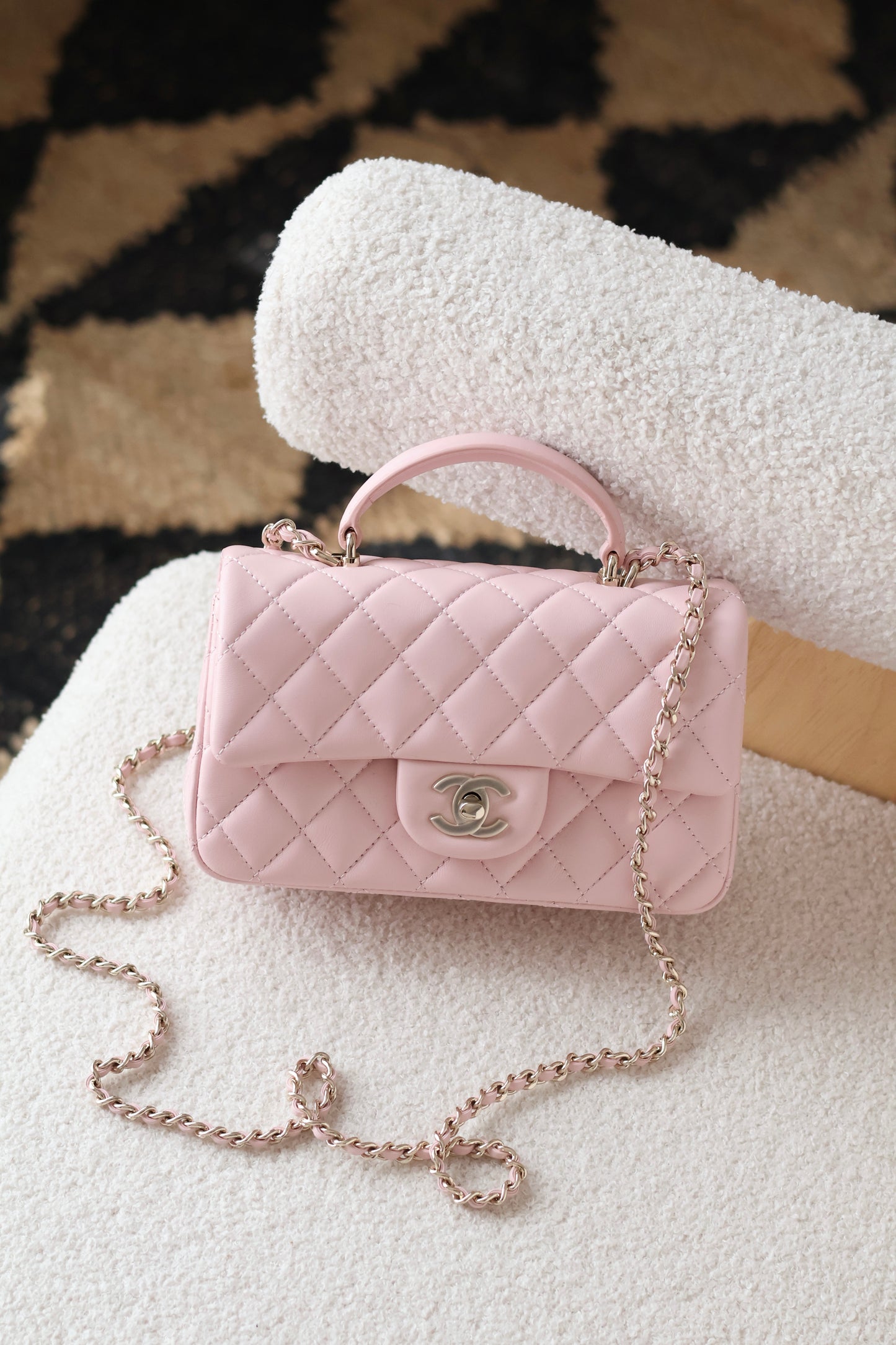 Mini Classic Handbag With Top Handle