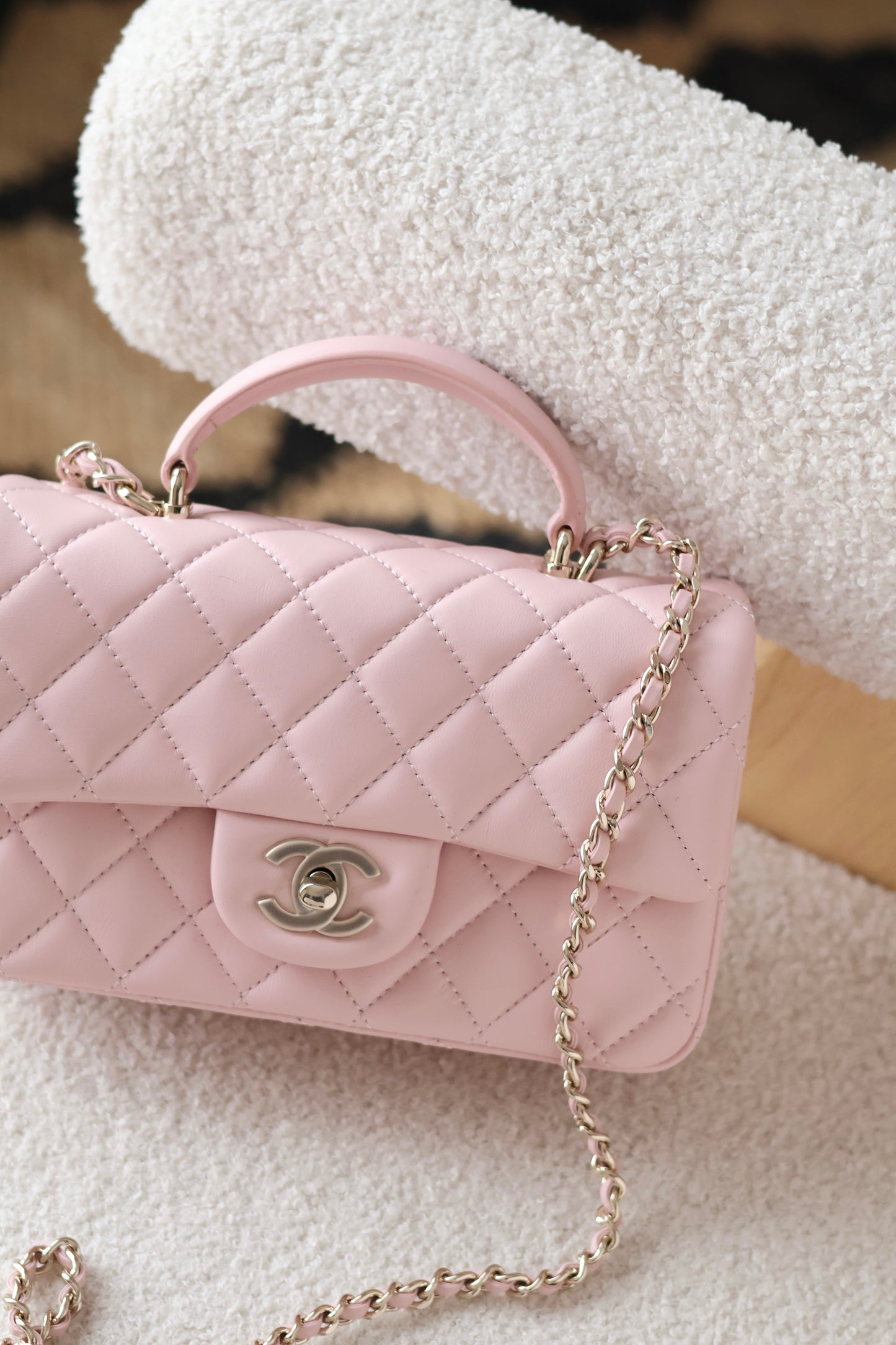 Mini Classic Handbag With Top Handle