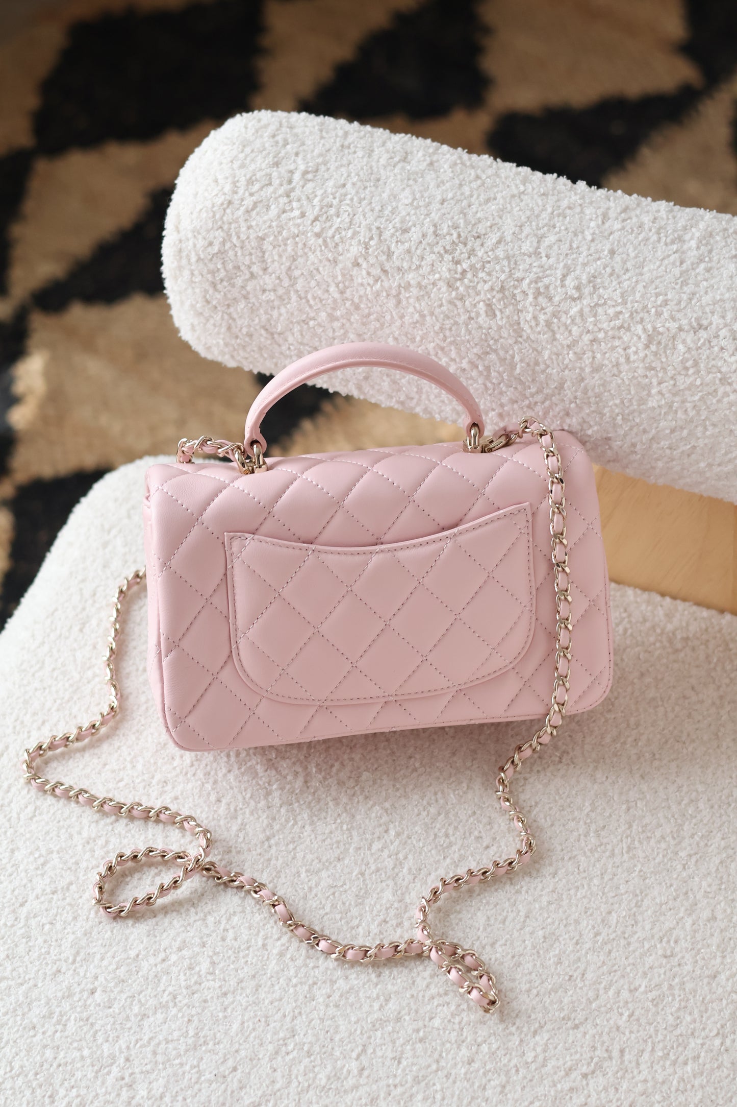 Mini Classic Handbag With Top Handle